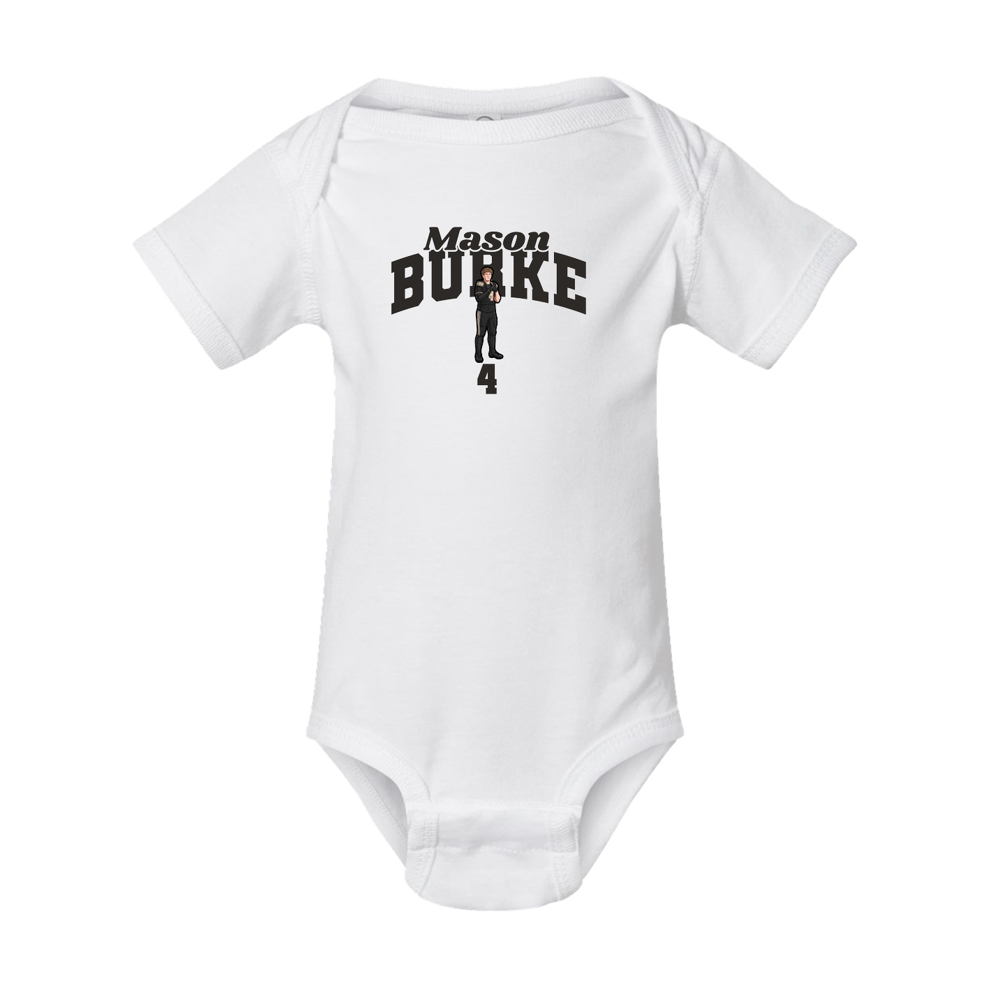 Baby Onesie — Signature Arch in White