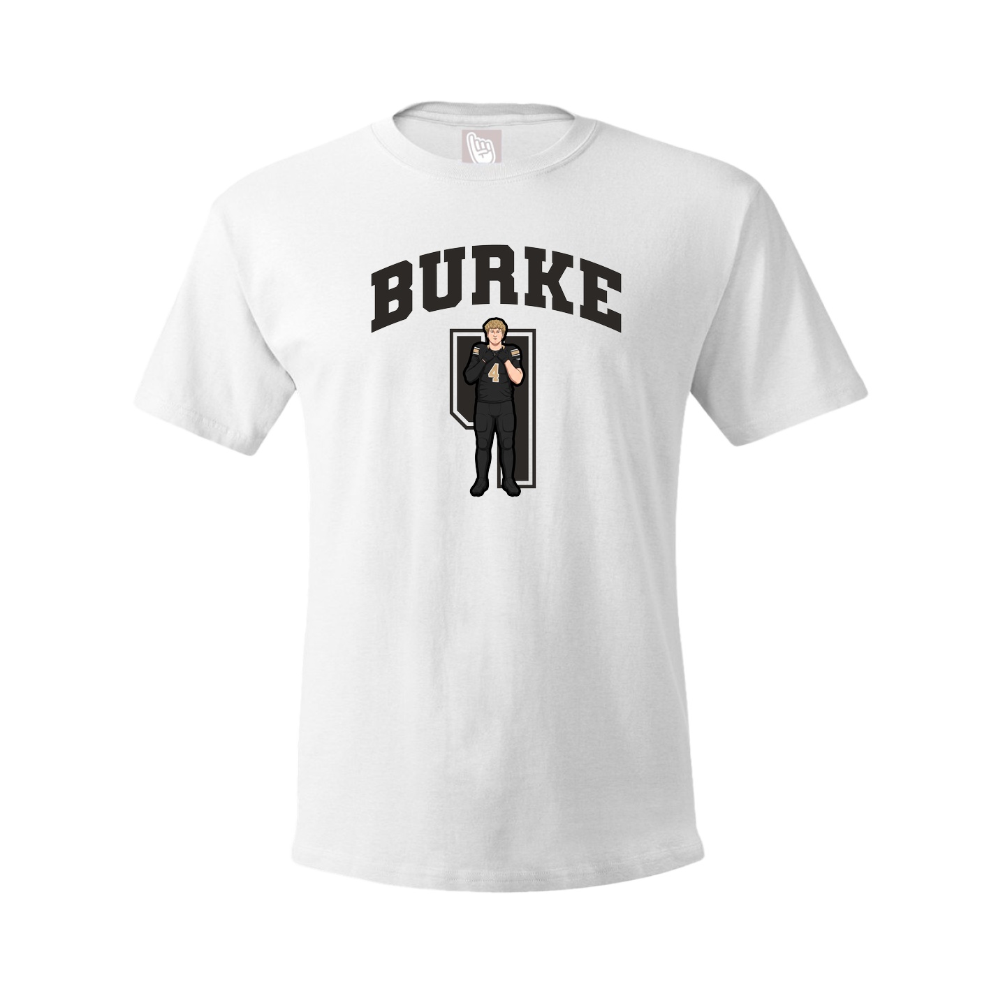 Tee — Number in White