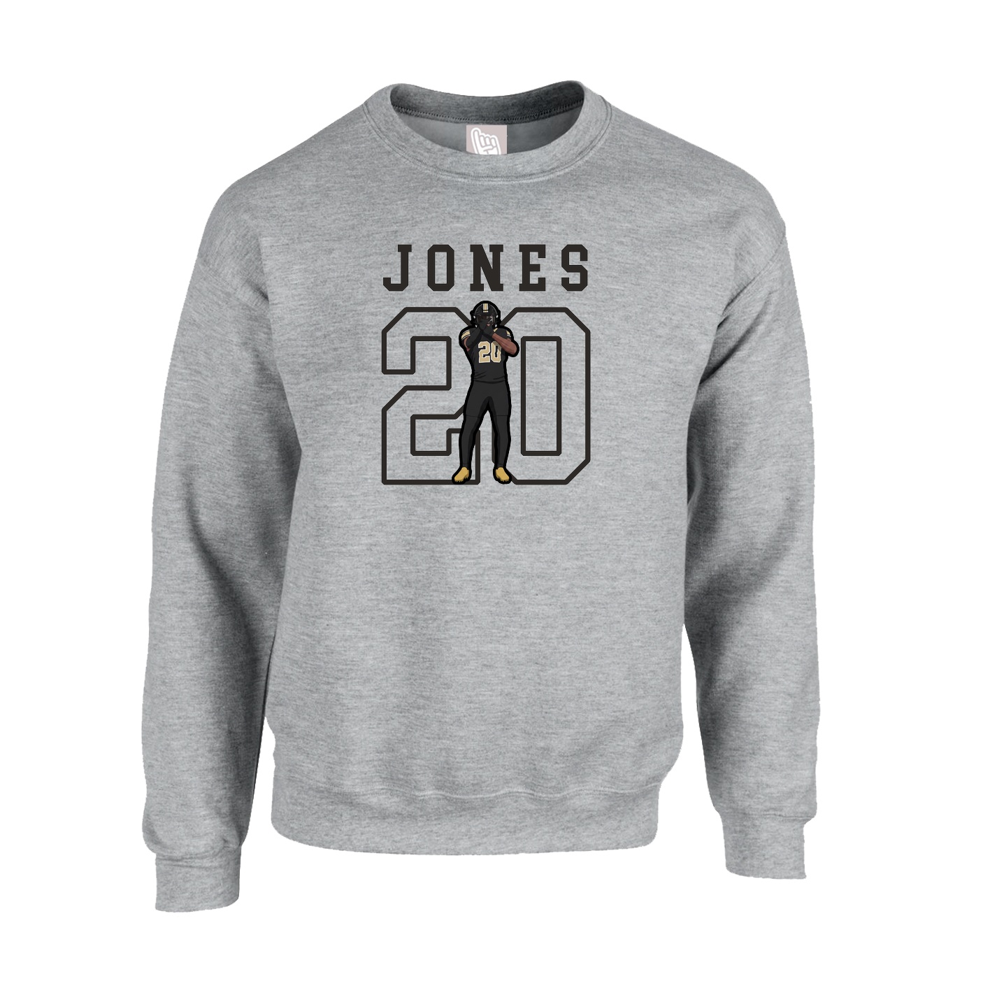 Fleece Crew — Shirsey in Grey