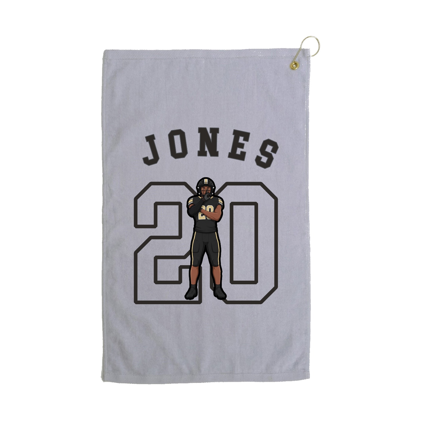 Golf Towel — Shirsey Arch in Grey