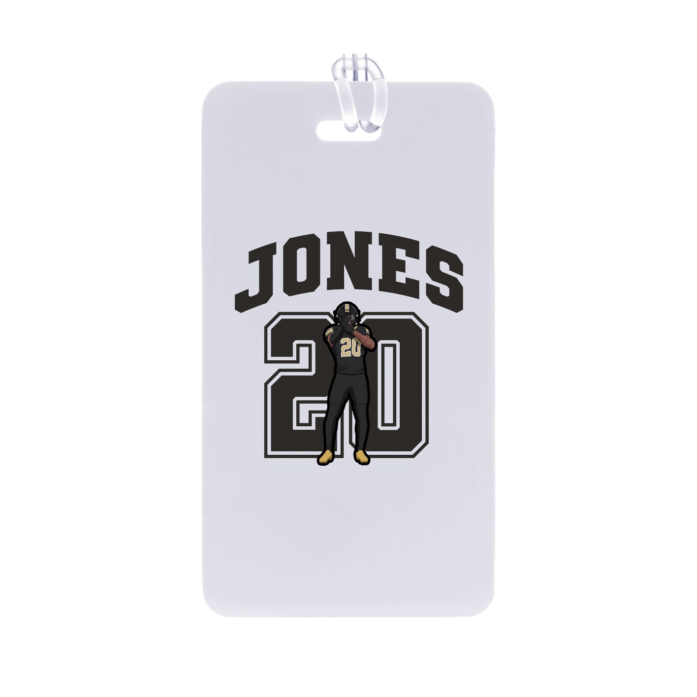 Bag Tag — Number in Classic