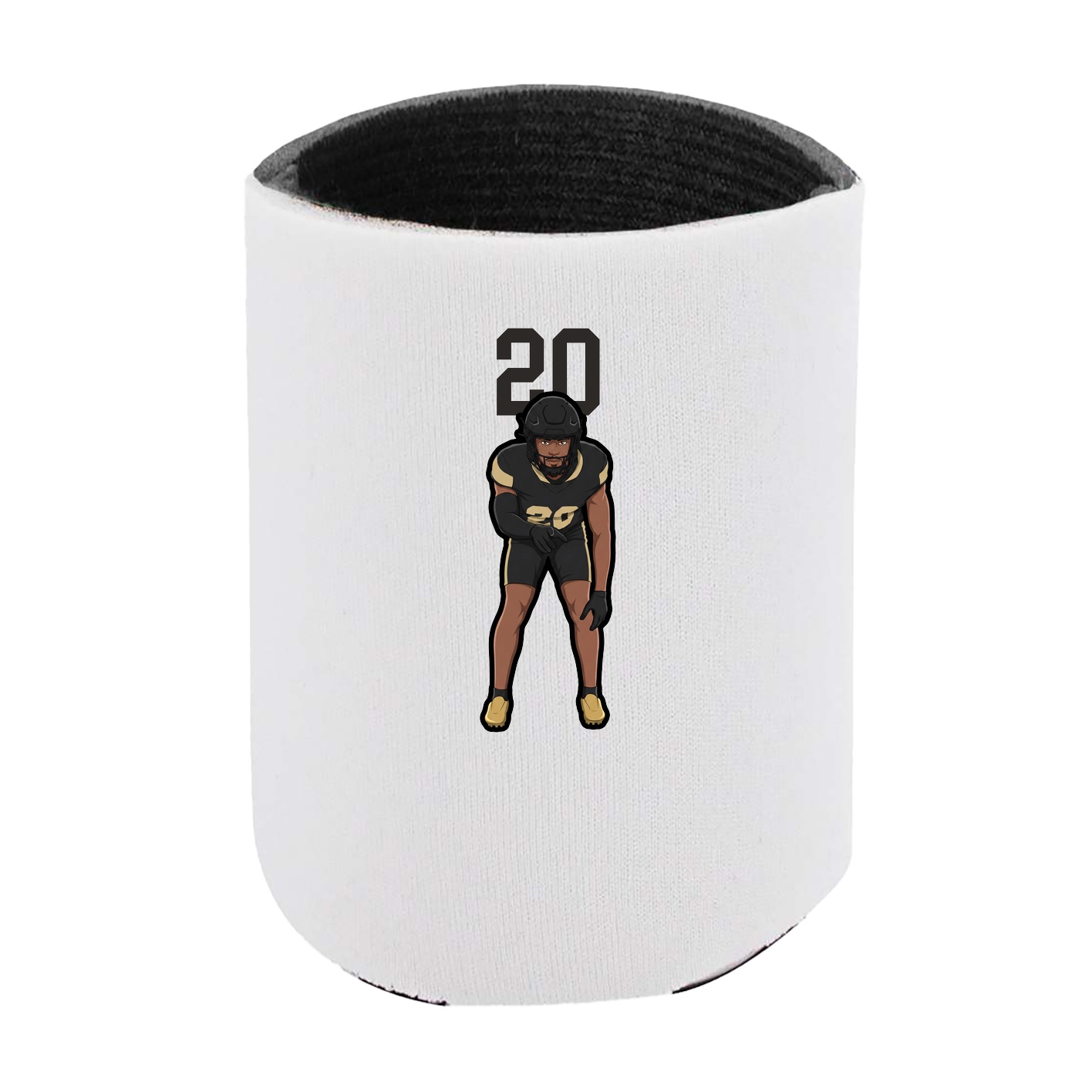 Can Holder — Number Top in White