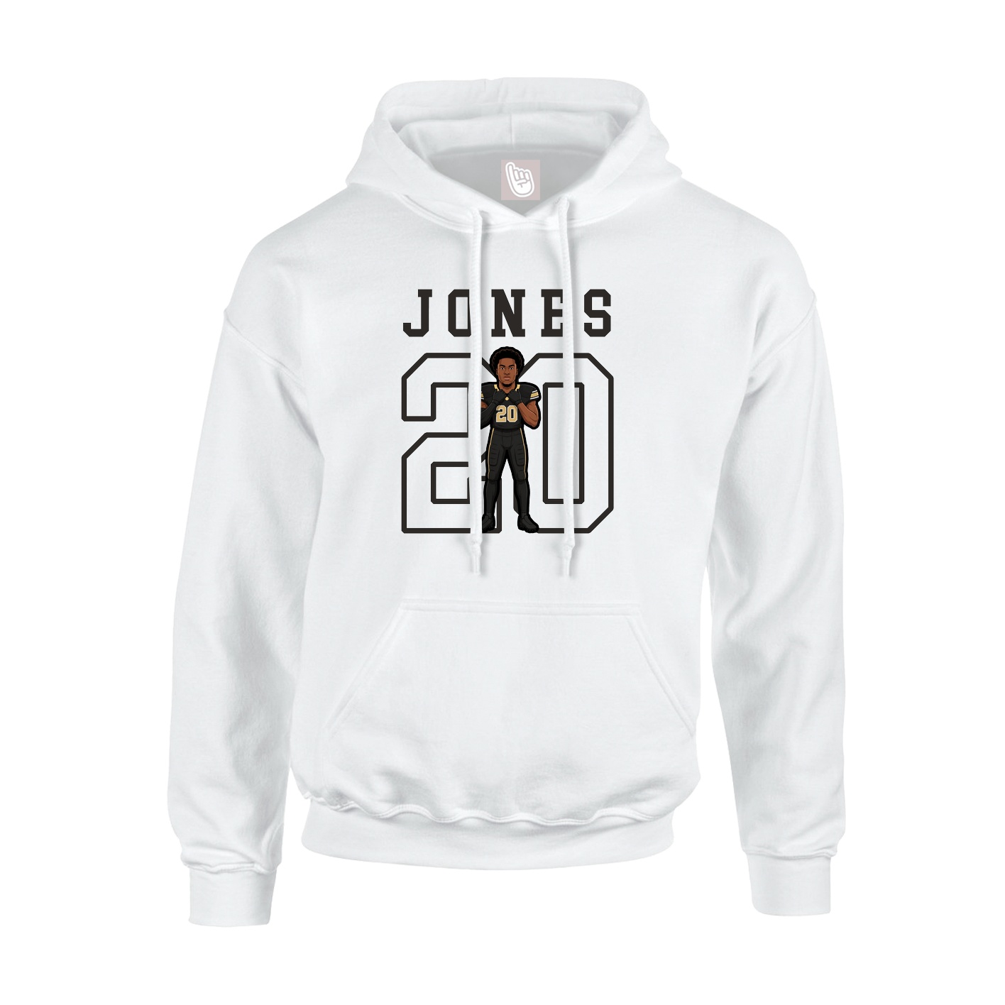 Hoodie — Shirsey in White