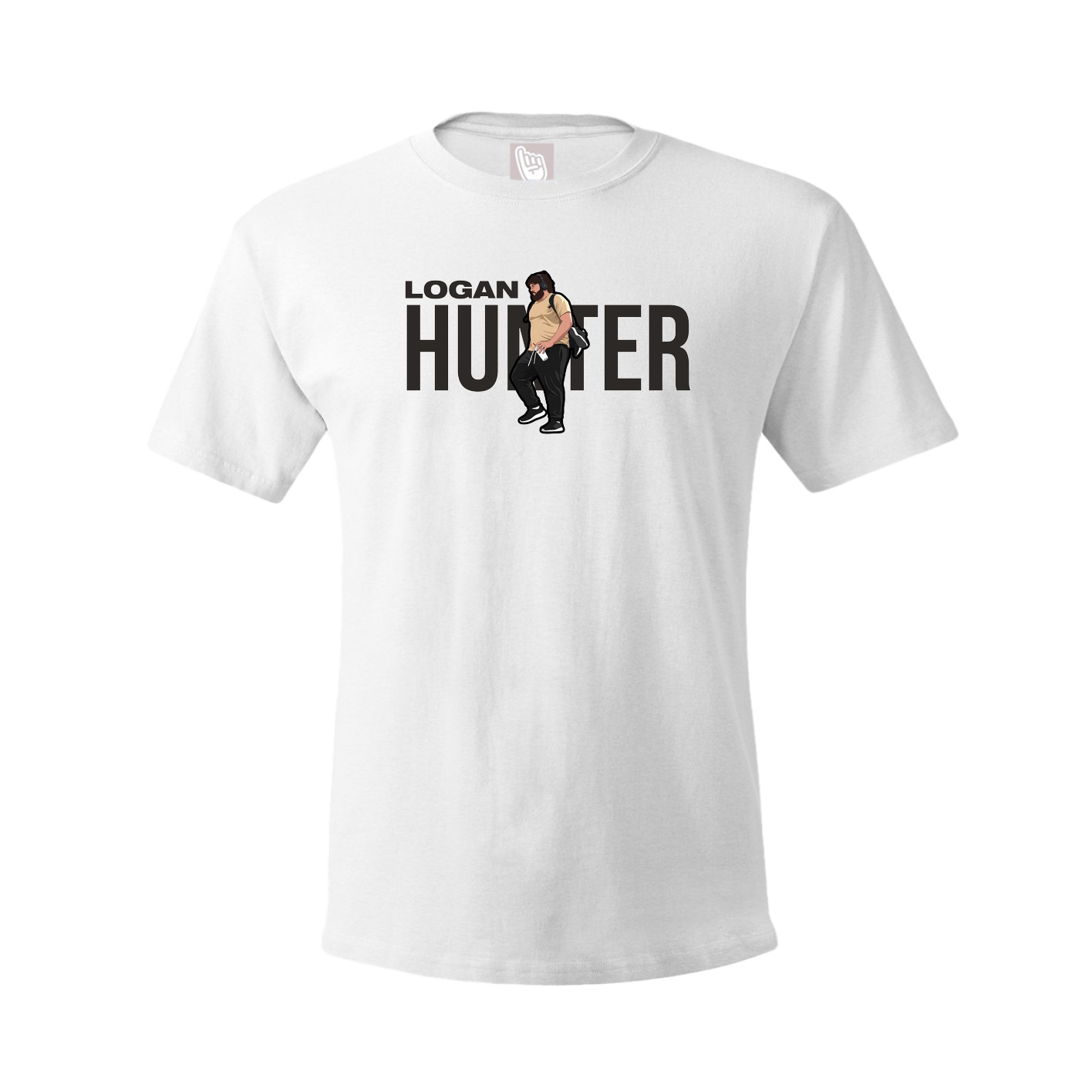 Youth Tee — Player Name in White