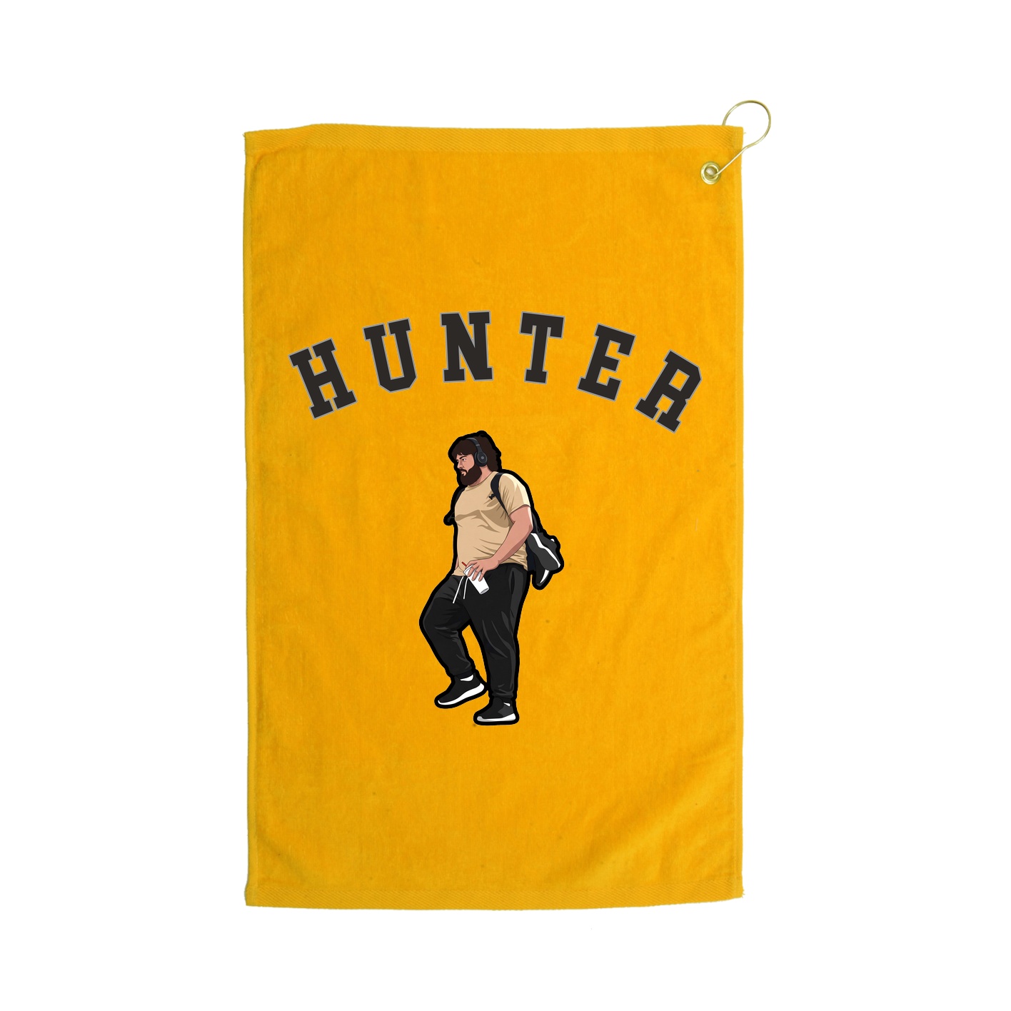 Golf Towel — Shirsey Arch in Gold