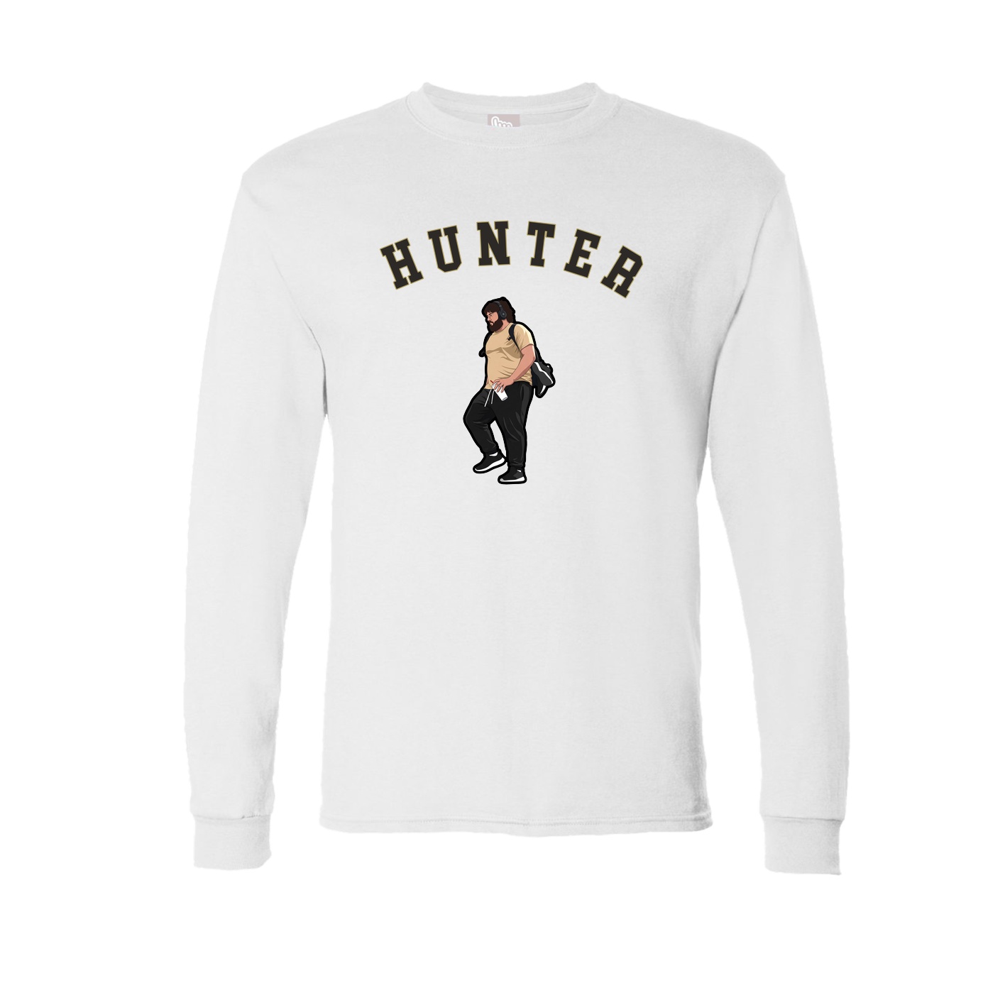 Long Sleeve Tee — Shirsey Arch in White