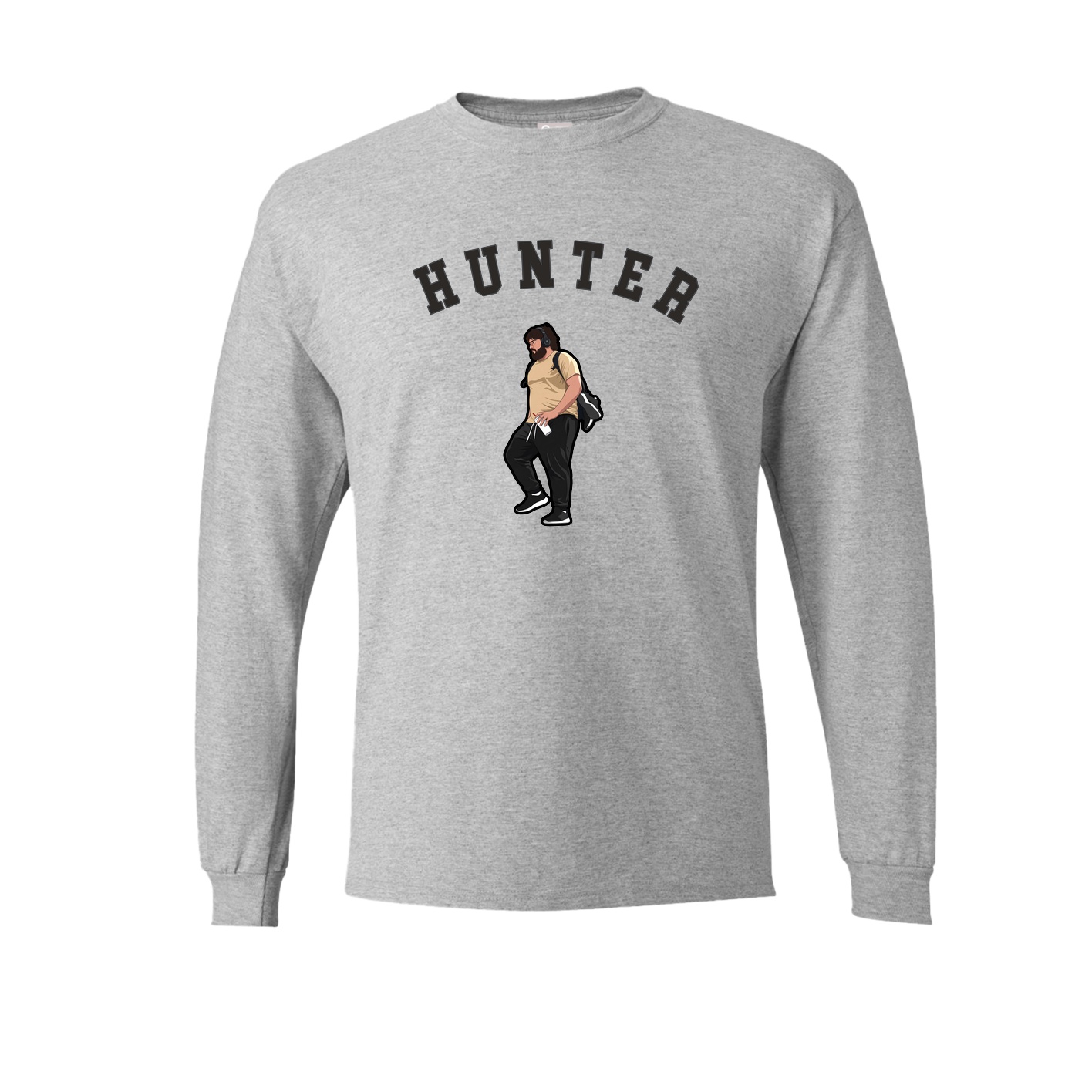 Long Sleeve Tee — Shirsey Arch in Grey