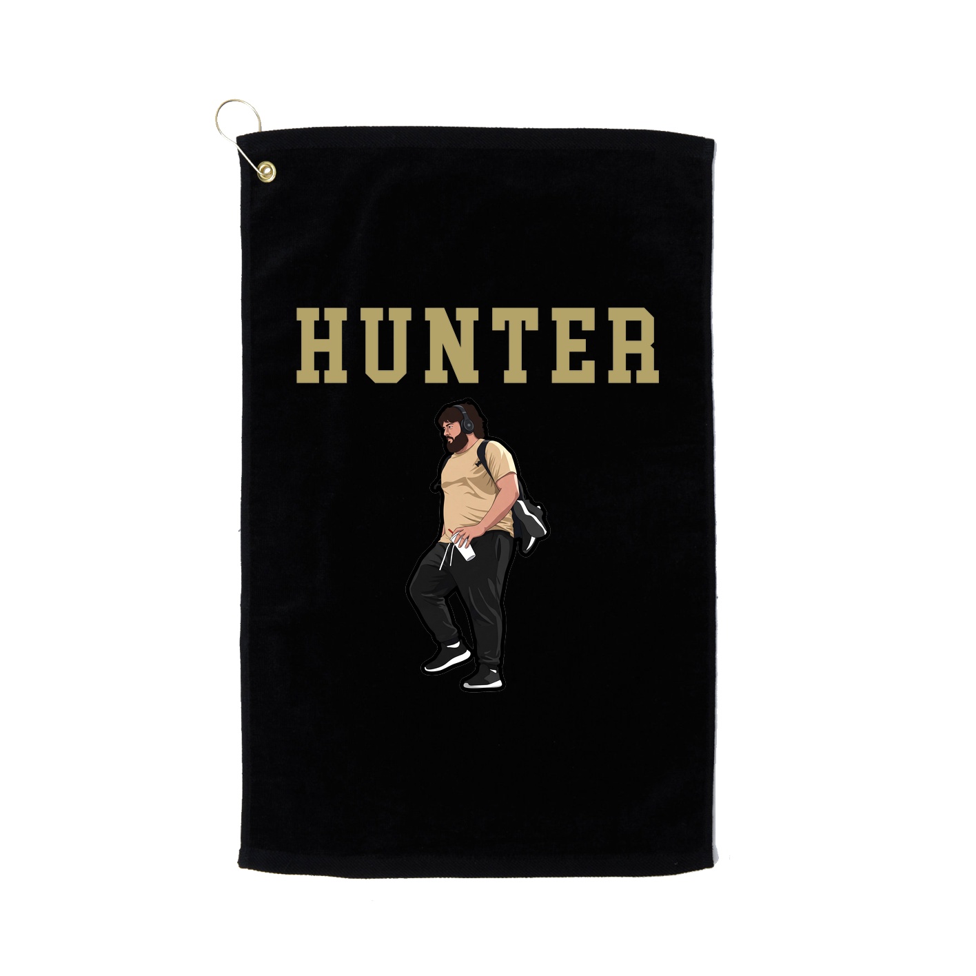 Golf Towel — Shirsey in Black