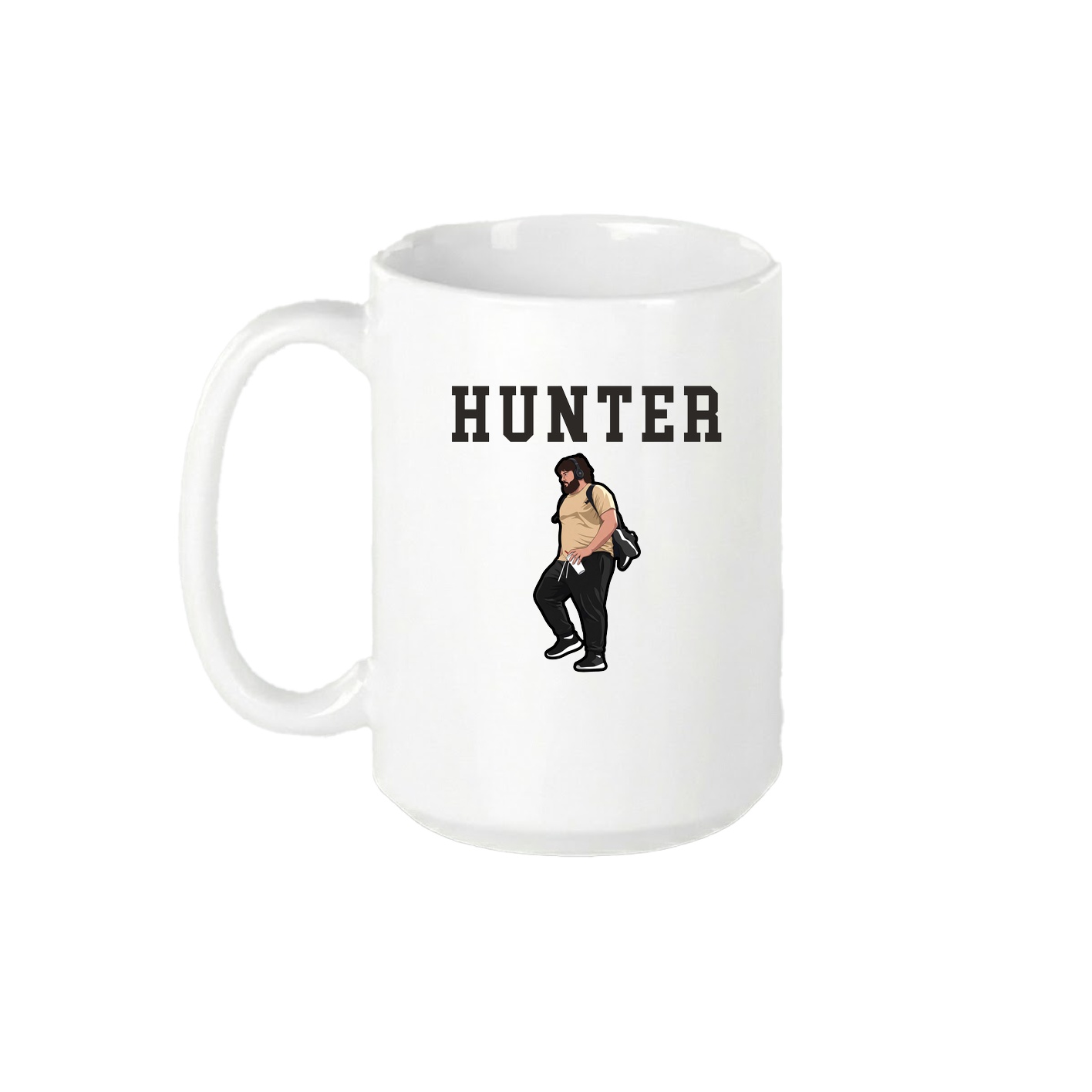 15oz Coffee Mug — Shirsey in White