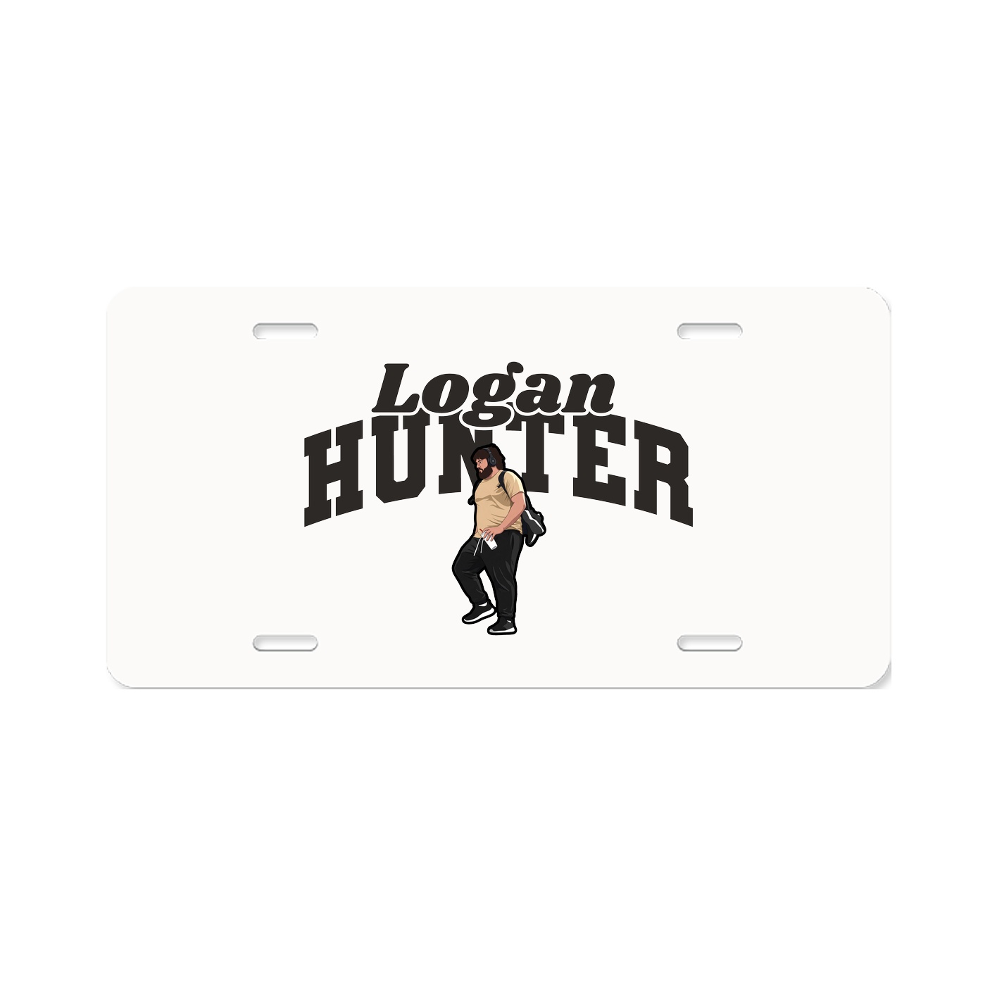 License Plate — Signature Arch in Classic