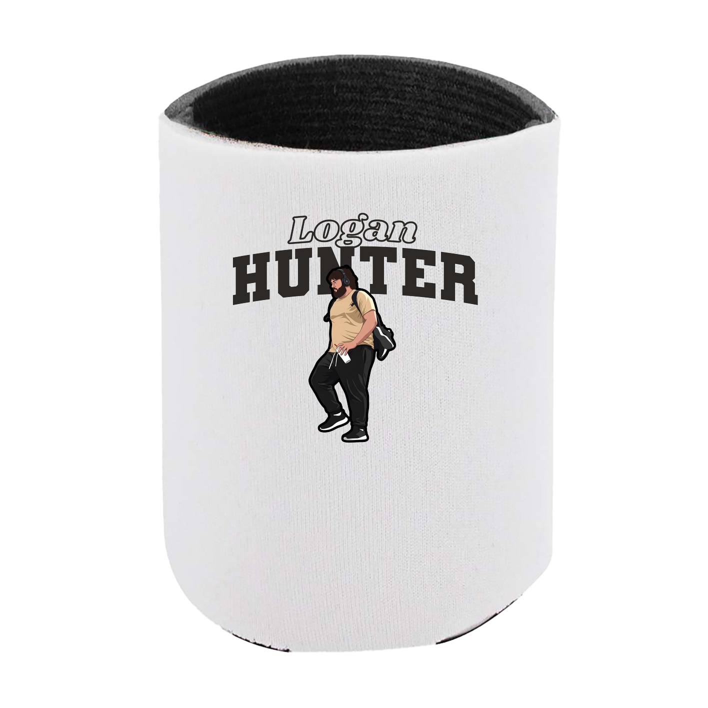 Can Holder — Name Arch in White