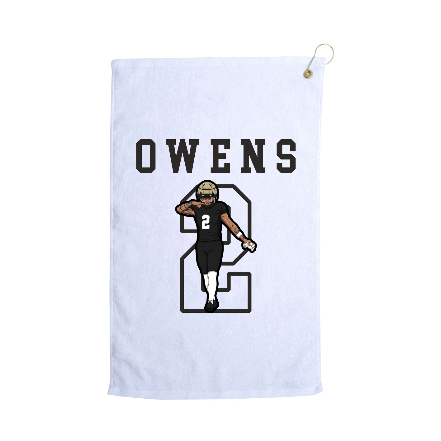 Golf Towel — Shirsey in White