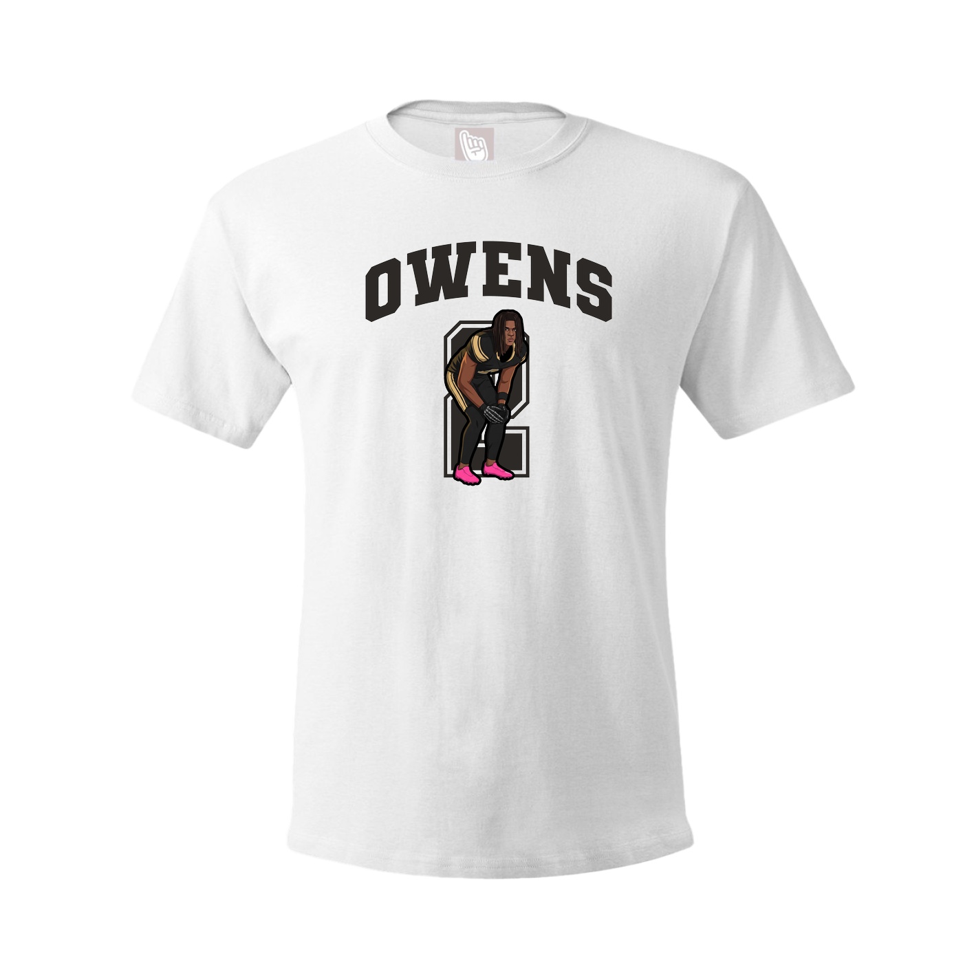 Tee — Number in White