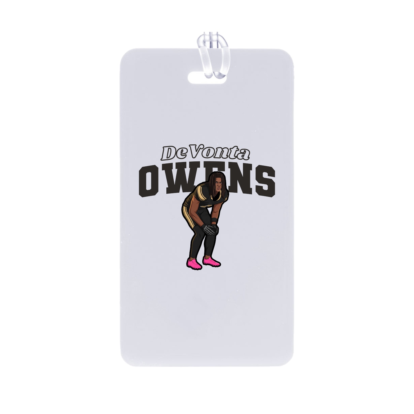 Bag Tag — Name Arch in Classic