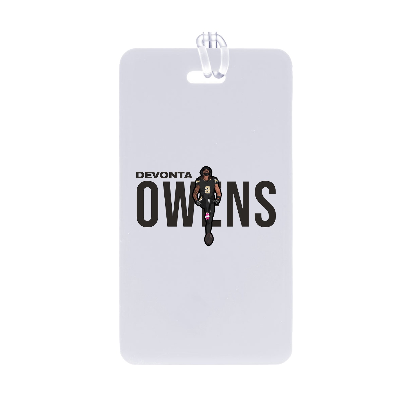 Bag Tag — Player Name in Classic