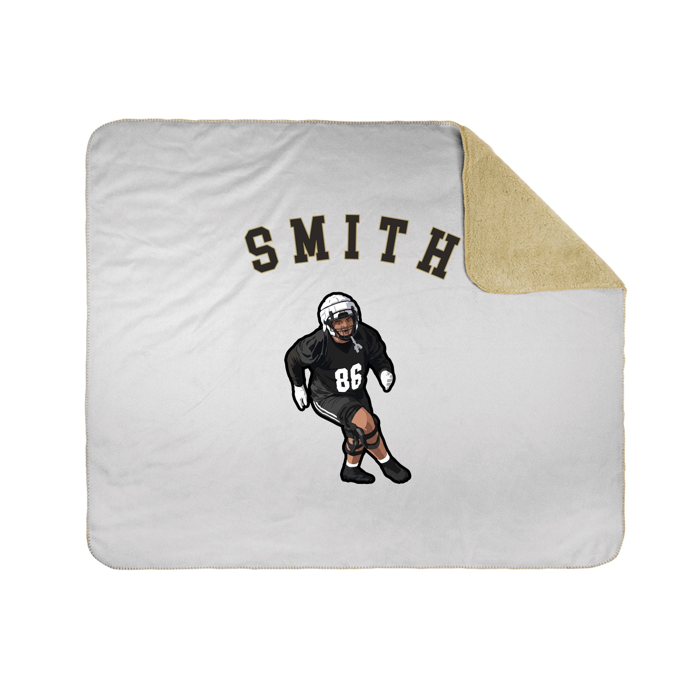 Throw Blanket — Shirsey Arch in White