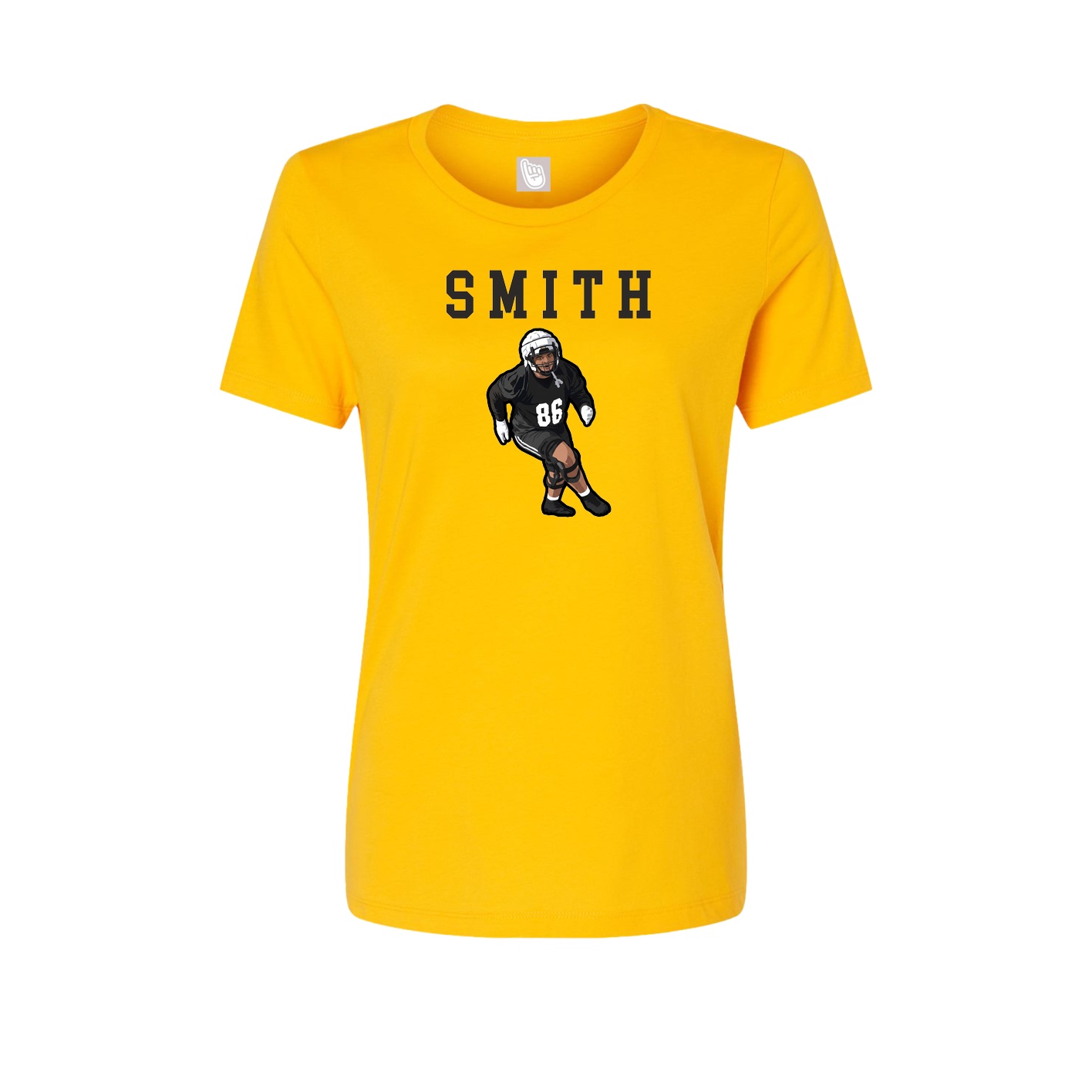Fitted Women's Tee — Shirsey in Gold