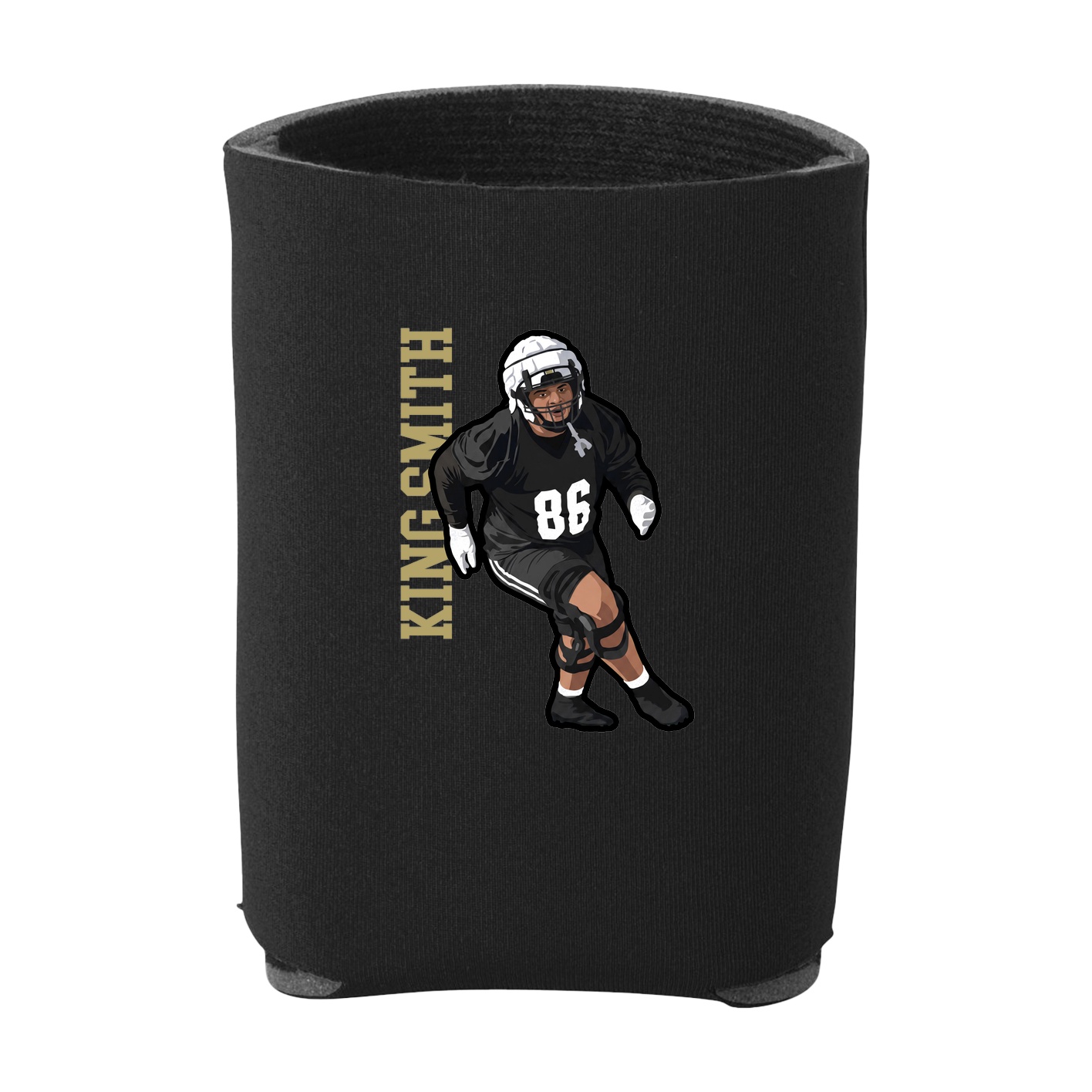 Can Holder — Name Vertical in Black