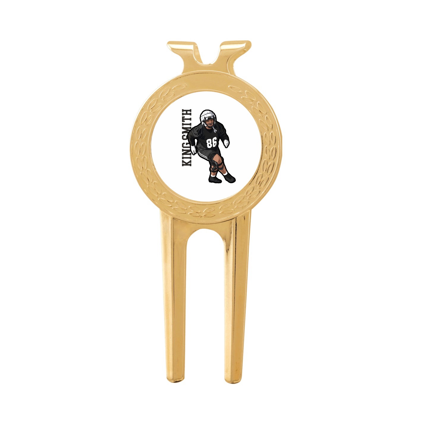Divot Tool with Ball Marker — Name Vertical in Classic
