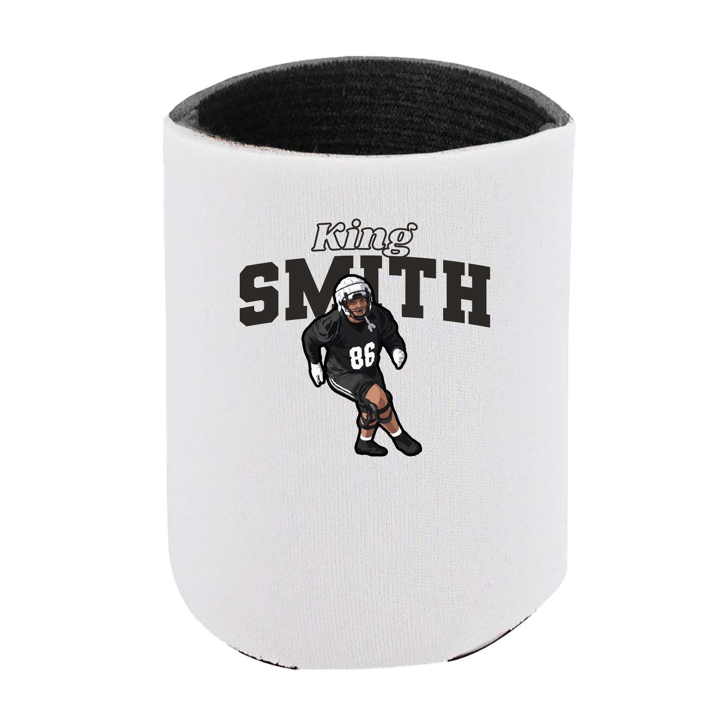 Can Holder — Name Arch in White