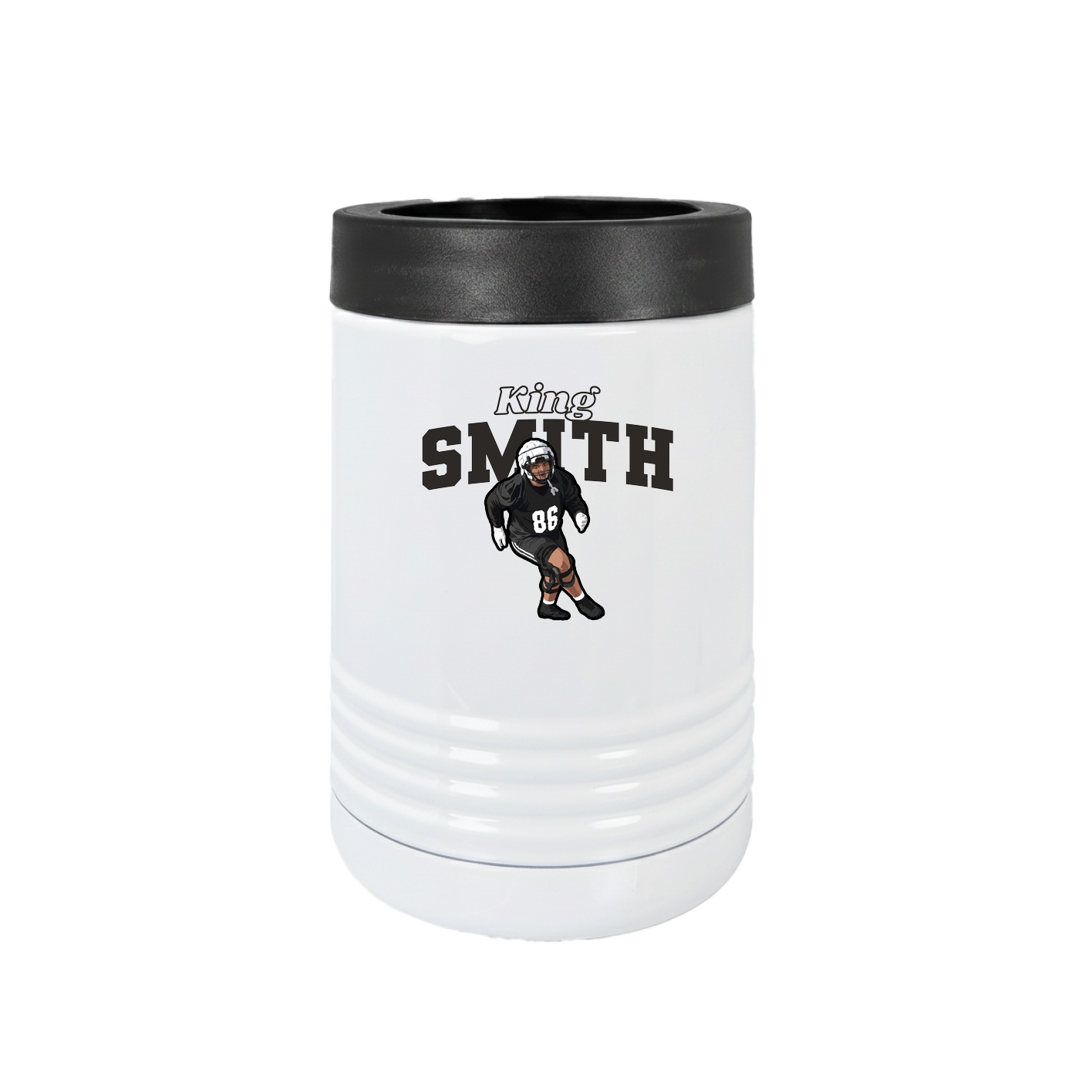 Beverage Holder — Name Arch in White