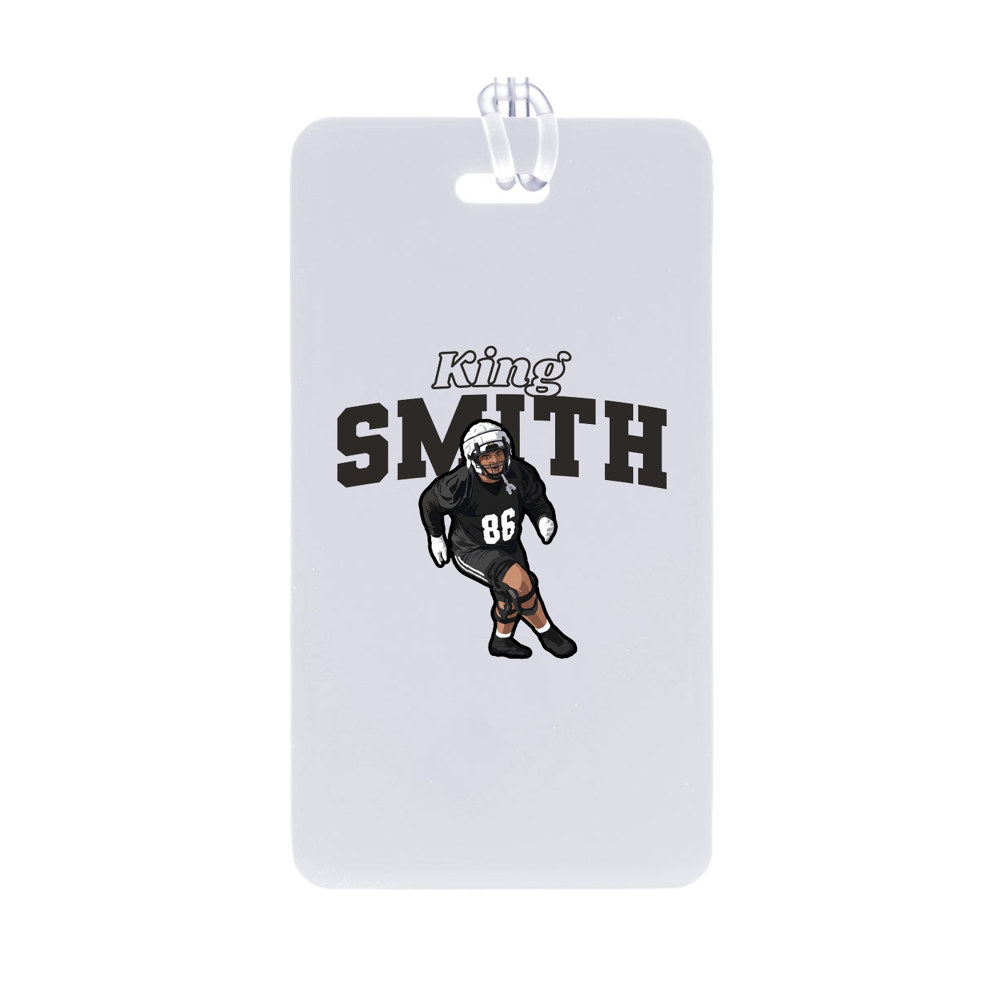 Bag Tag — Name Arch in Classic
