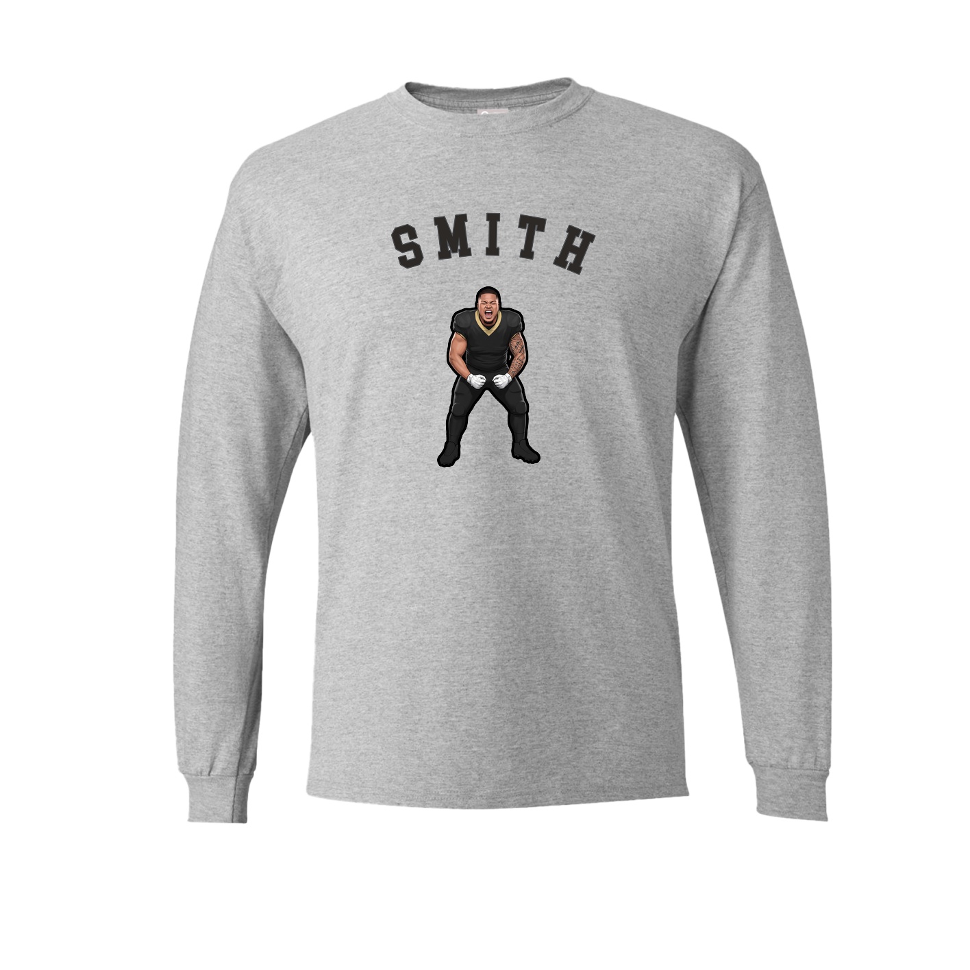 Long Sleeve Tee — Shirsey Arch in Grey