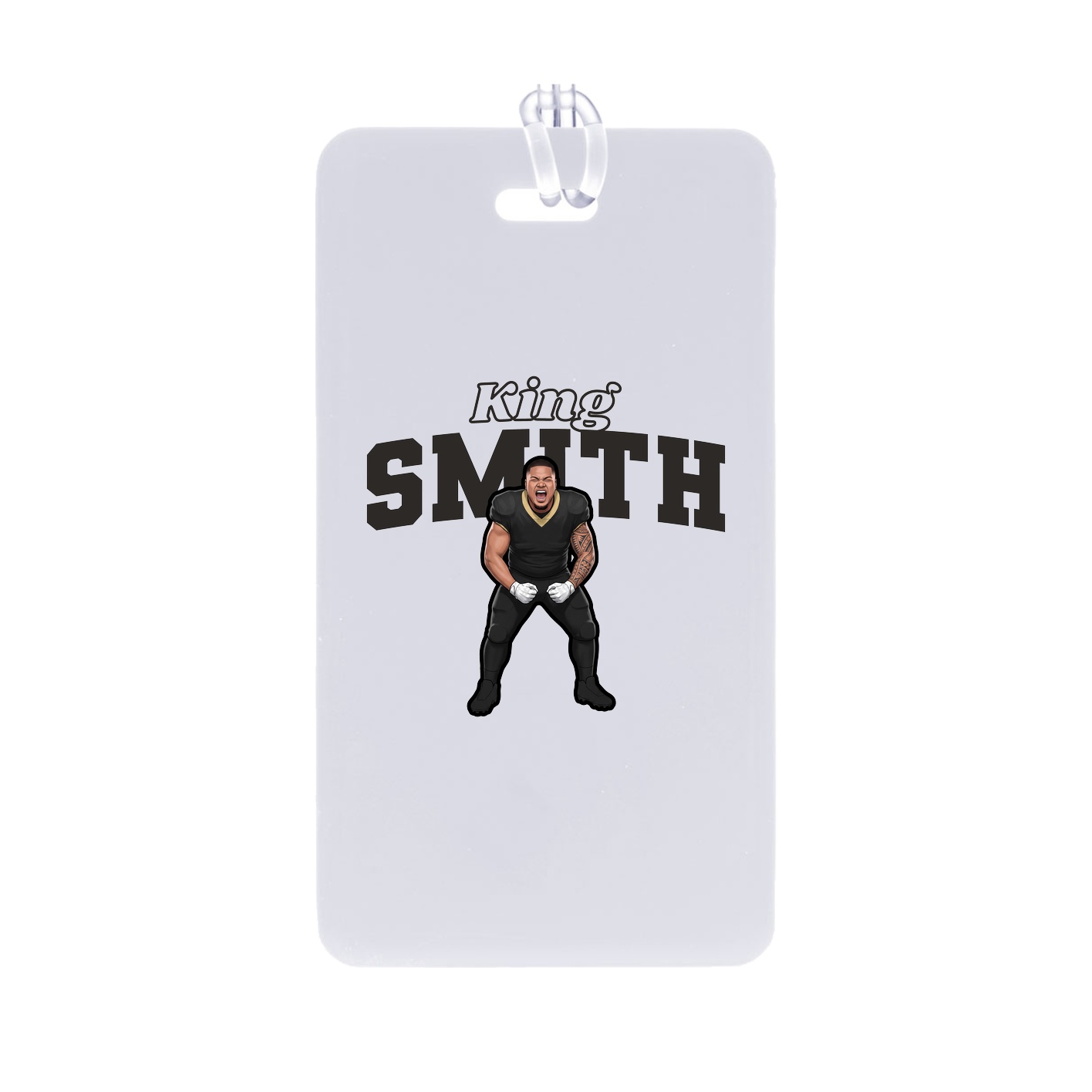 Bag Tag — Name Arch in Classic