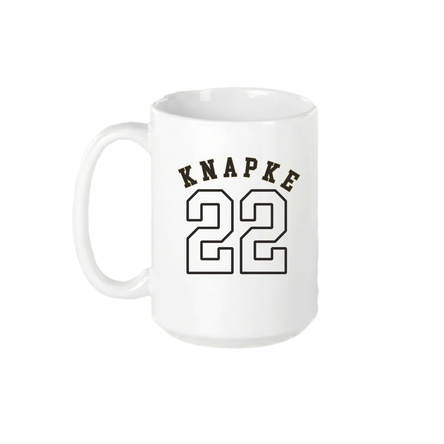 15oz Coffee Mug — Shirsey Arch in White