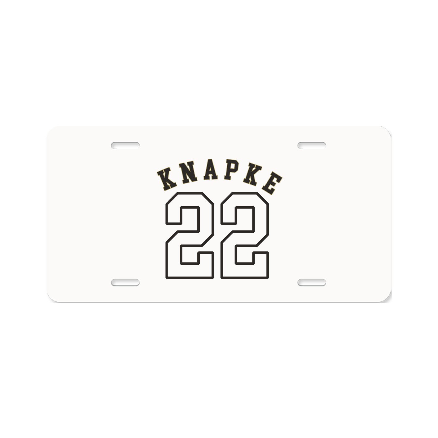License Plate — Shirsey Arch in Classic