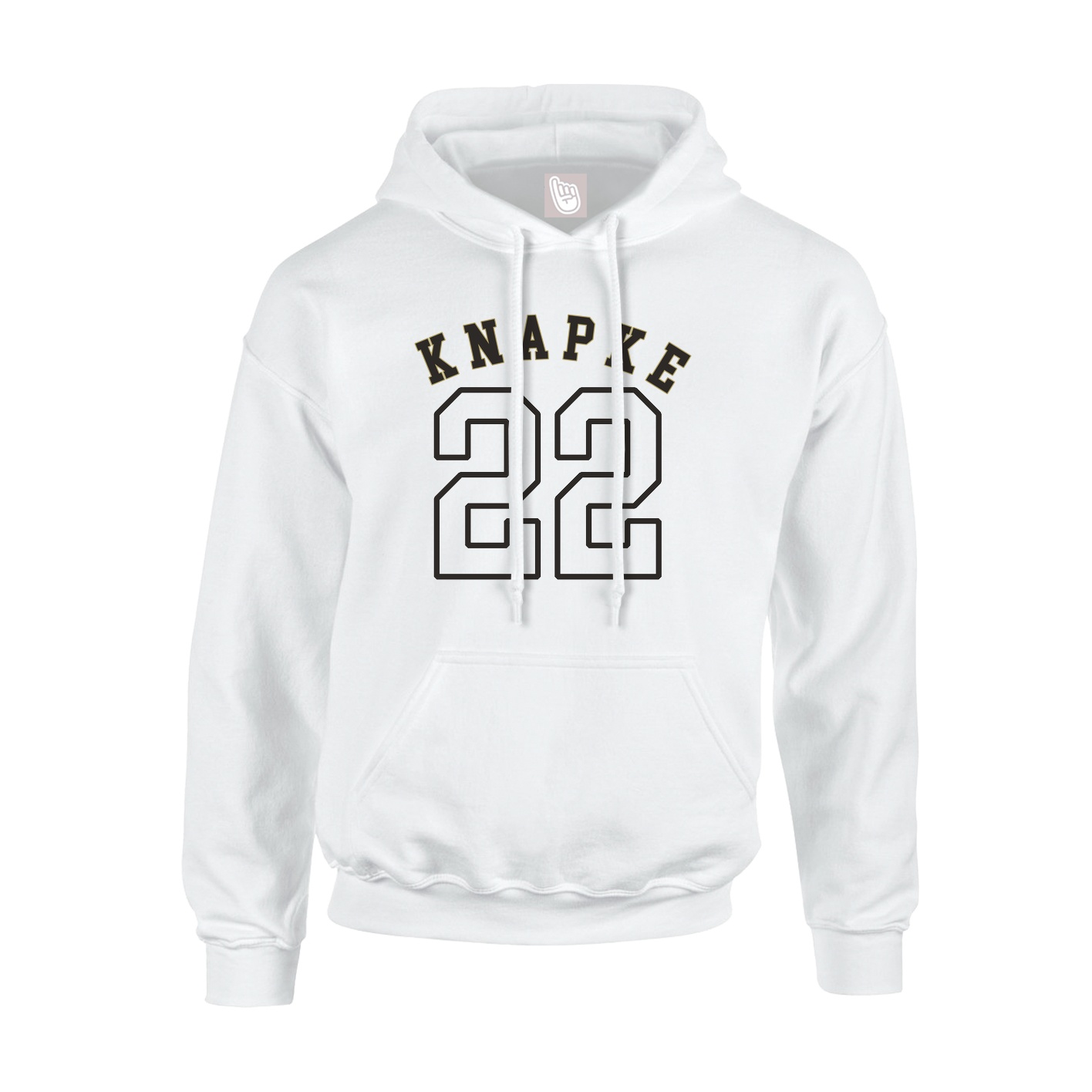 Hoodie — Shirsey Arch in White