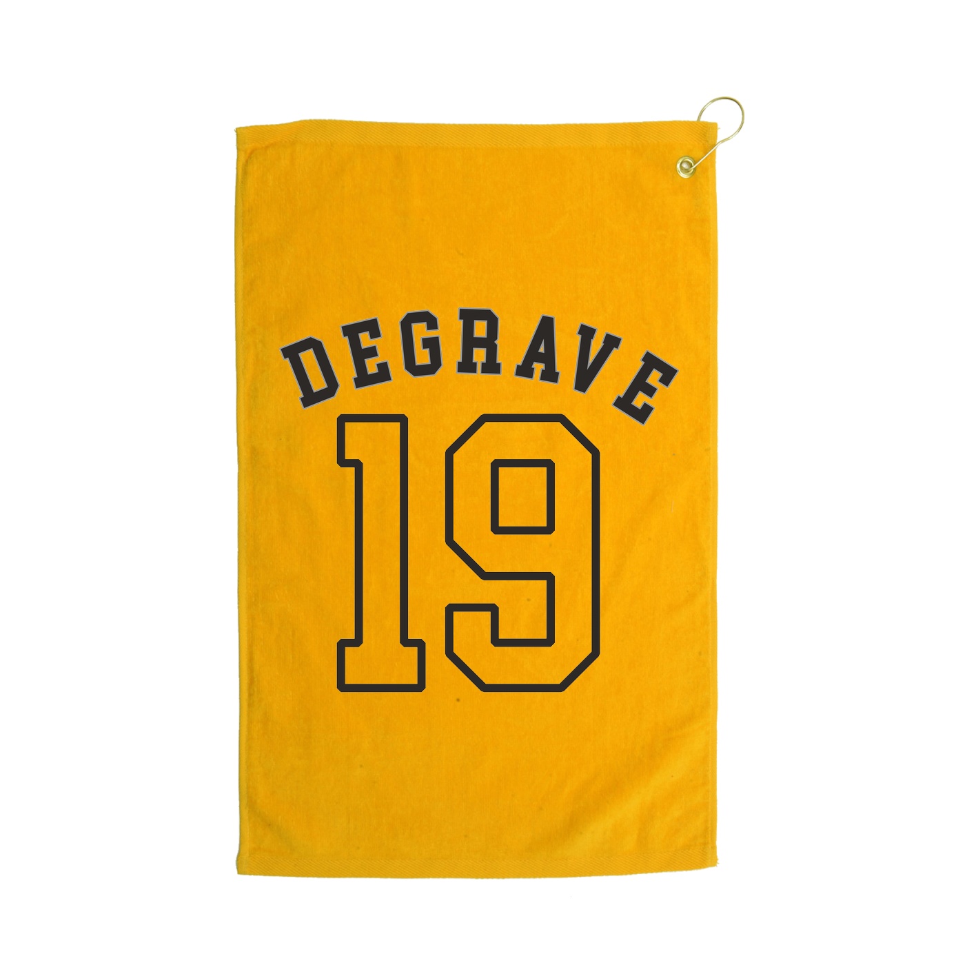 Golf Towel — Shirsey Arch in Gold