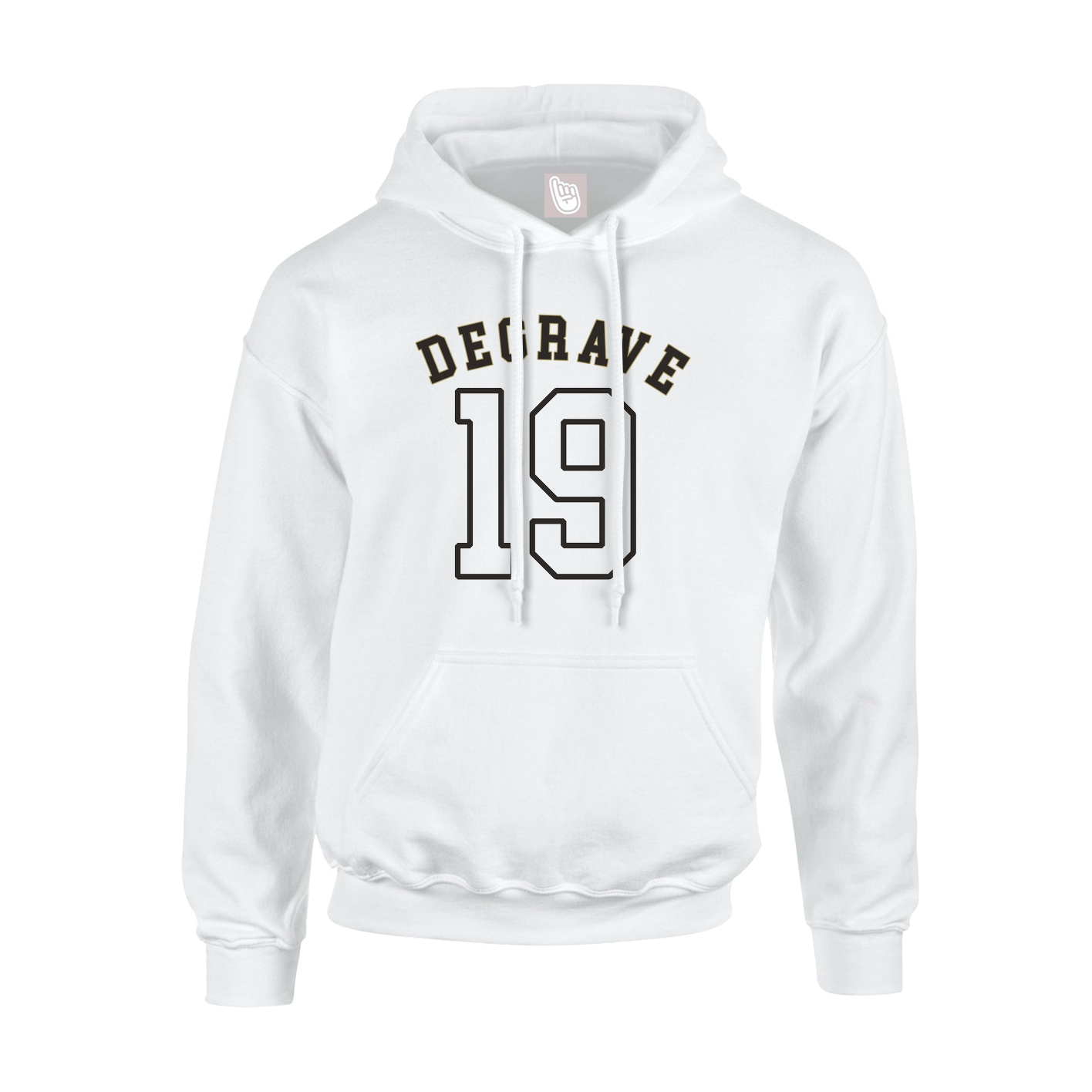 Hoodie — Shirsey Arch in White
