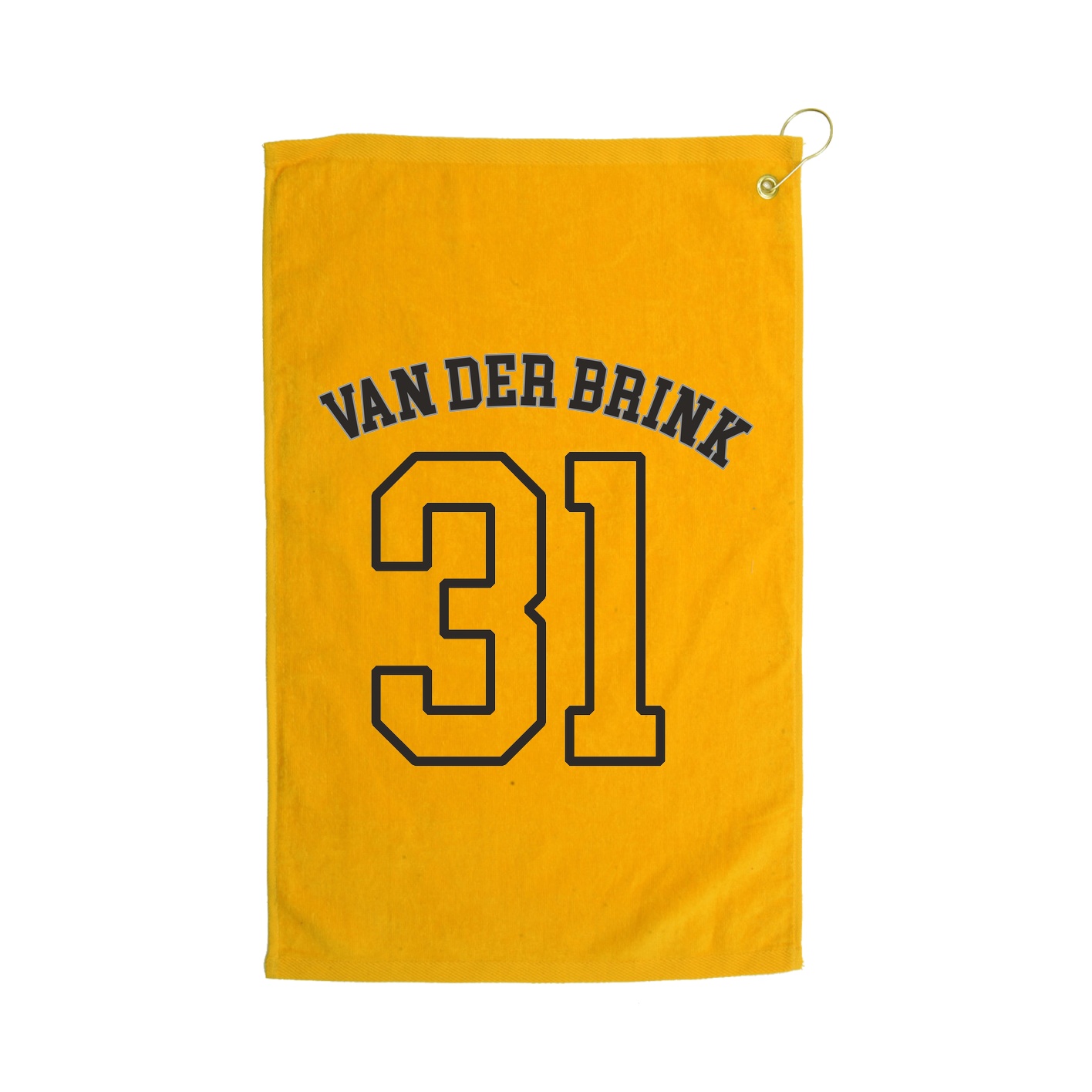 Golf Towel — Shirsey Arch in Gold