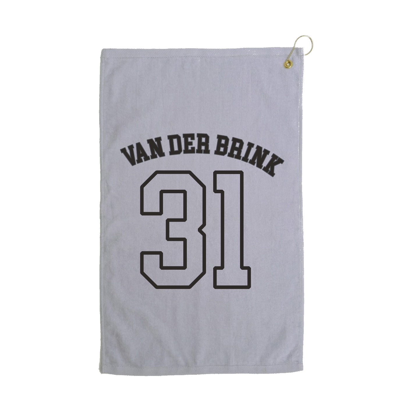 Golf Towel — Shirsey Arch in Grey