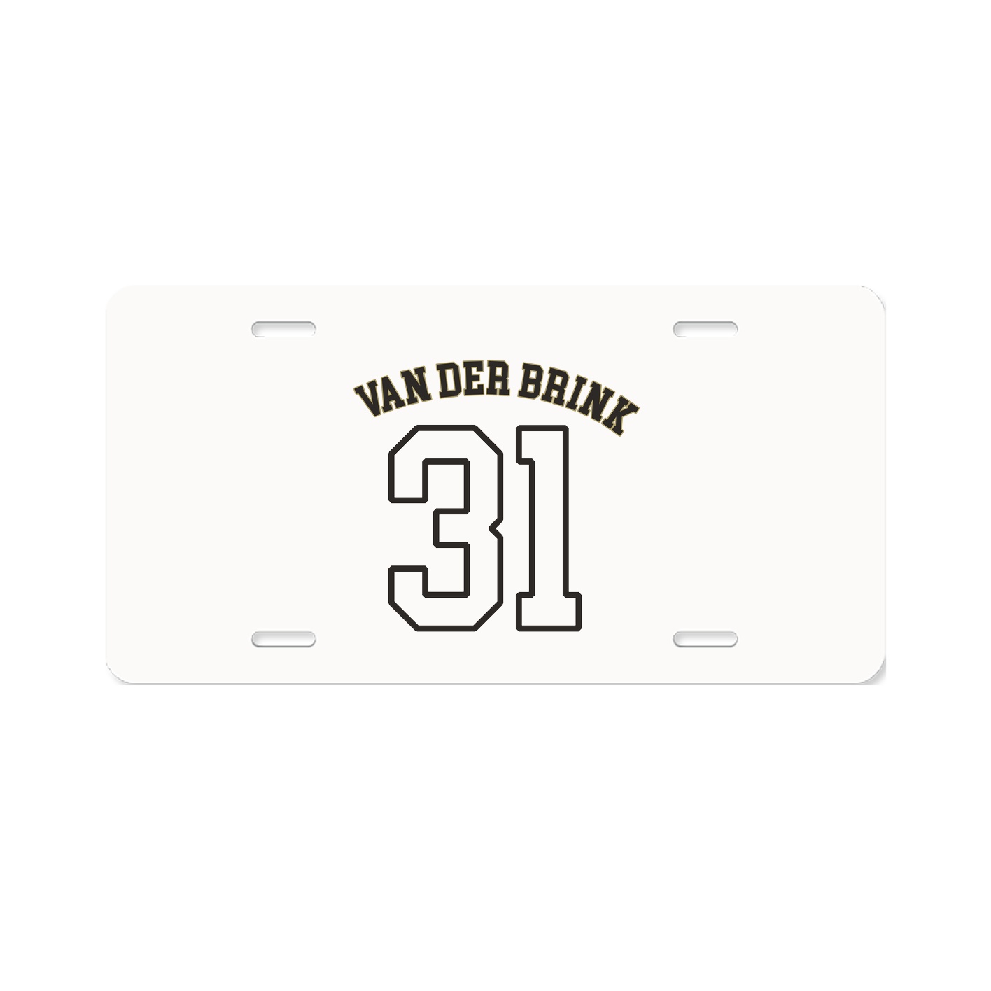 License Plate — Shirsey Arch in Classic