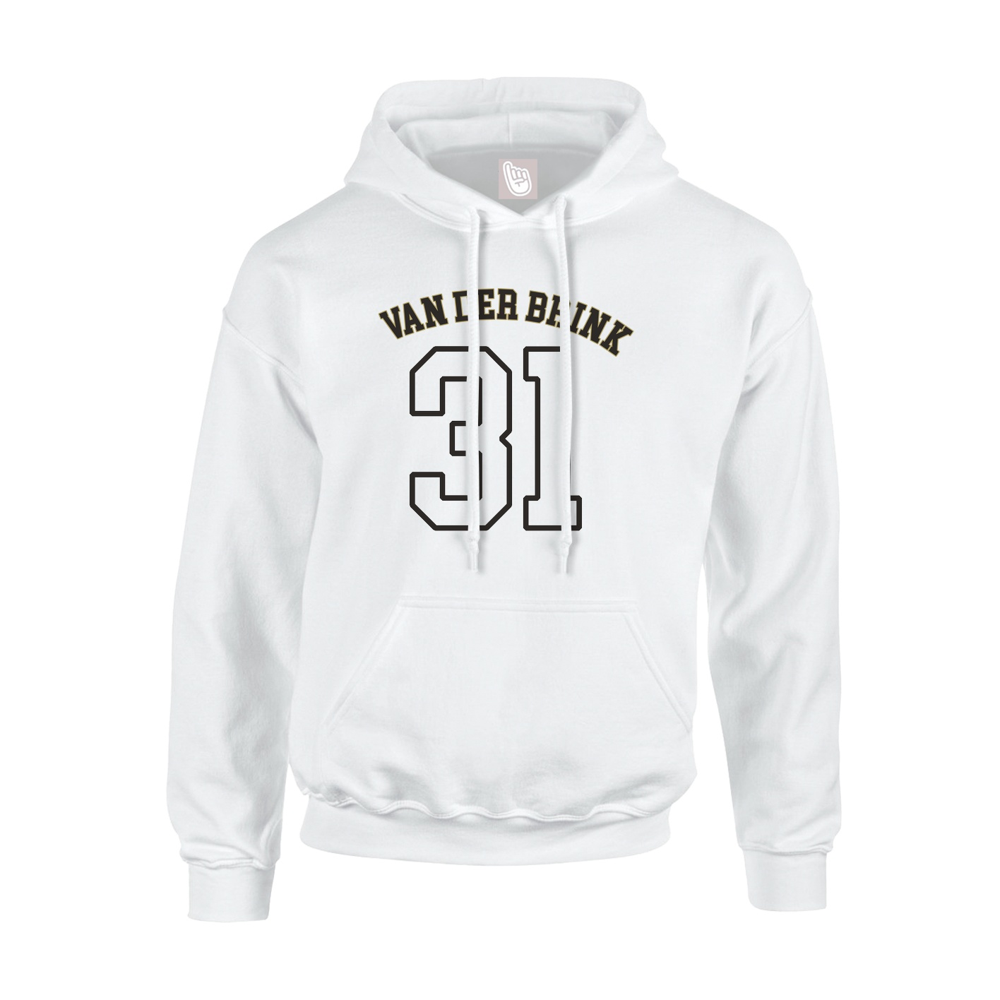 Hoodie — Shirsey Arch in White
