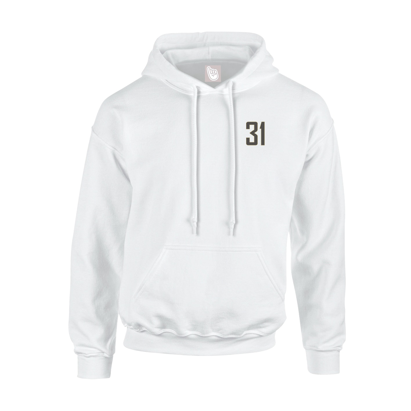 Hoodie — Front Shirsy in White