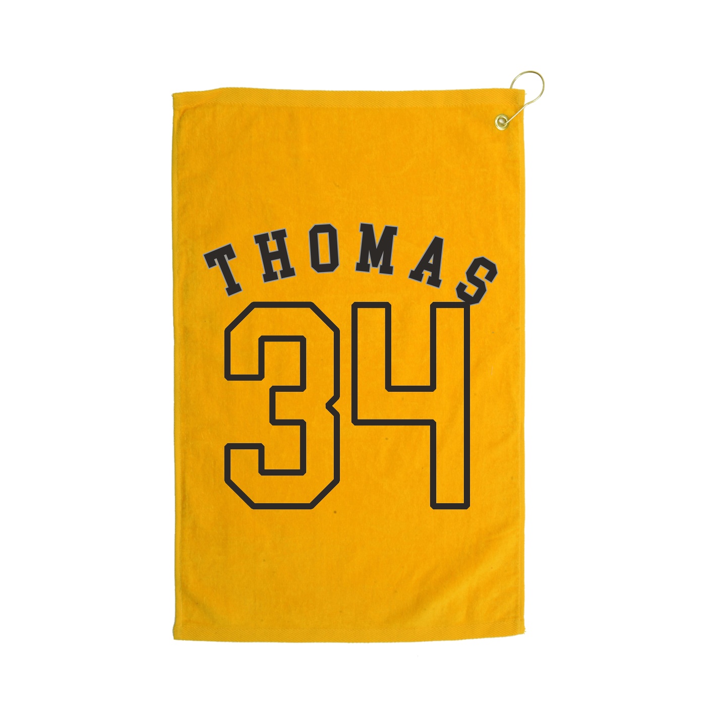 Golf Towel — Shirsey Arch in Gold