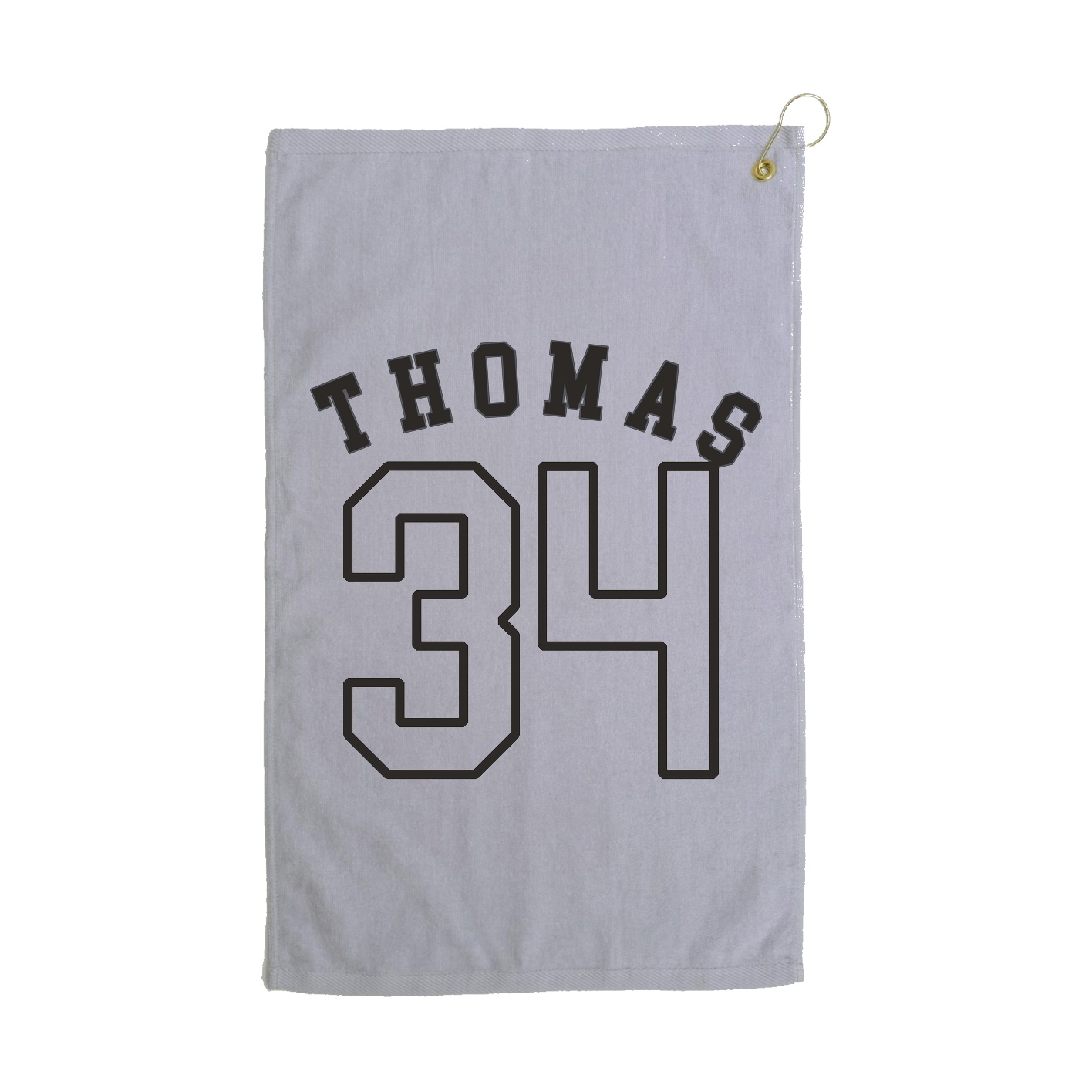 Golf Towel — Shirsey Arch in Grey