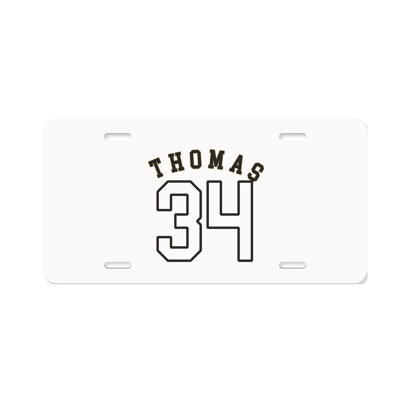 License Plate — Shirsey Arch in Classic