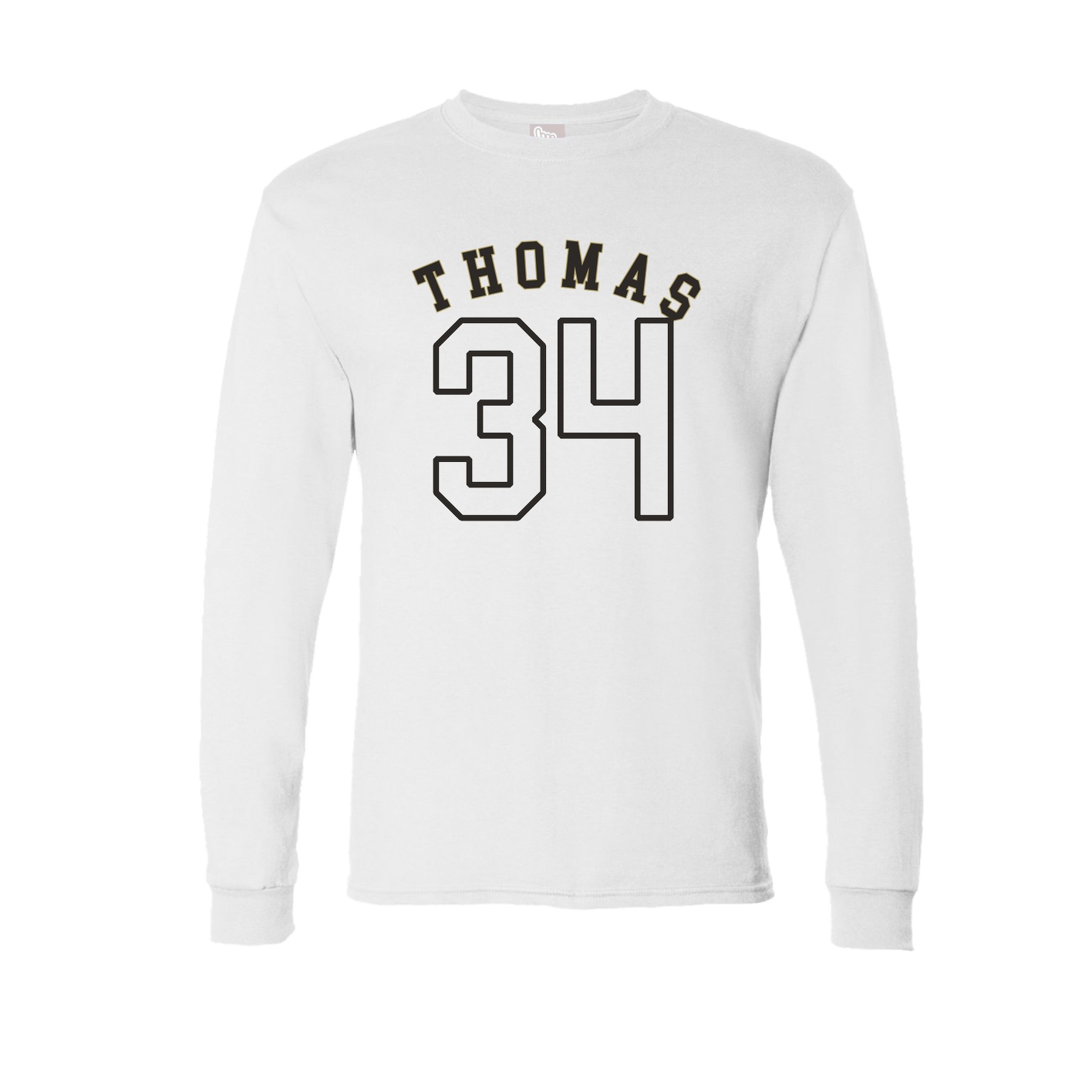 Long Sleeve Tee — Shirsey Arch in White