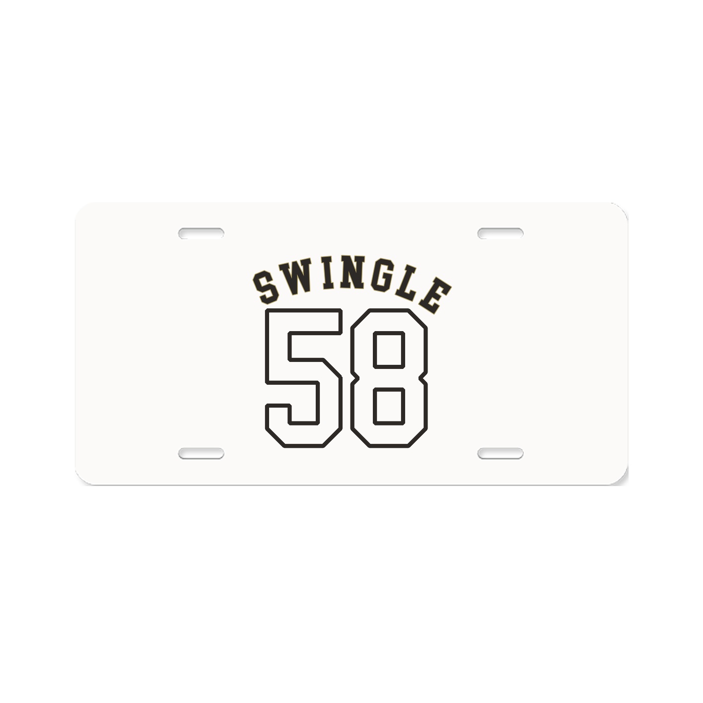 License Plate — Shirsey Arch in Classic
