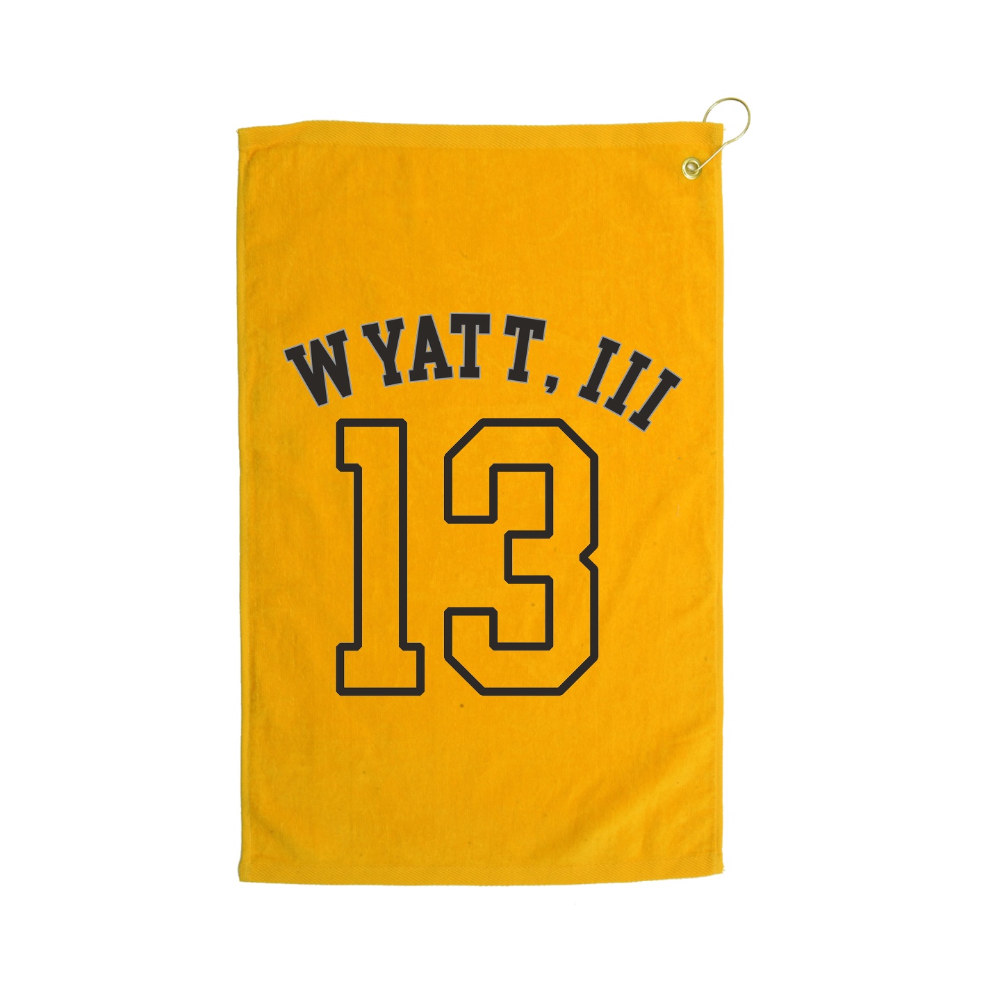Golf Towel — Shirsey Arch in Gold