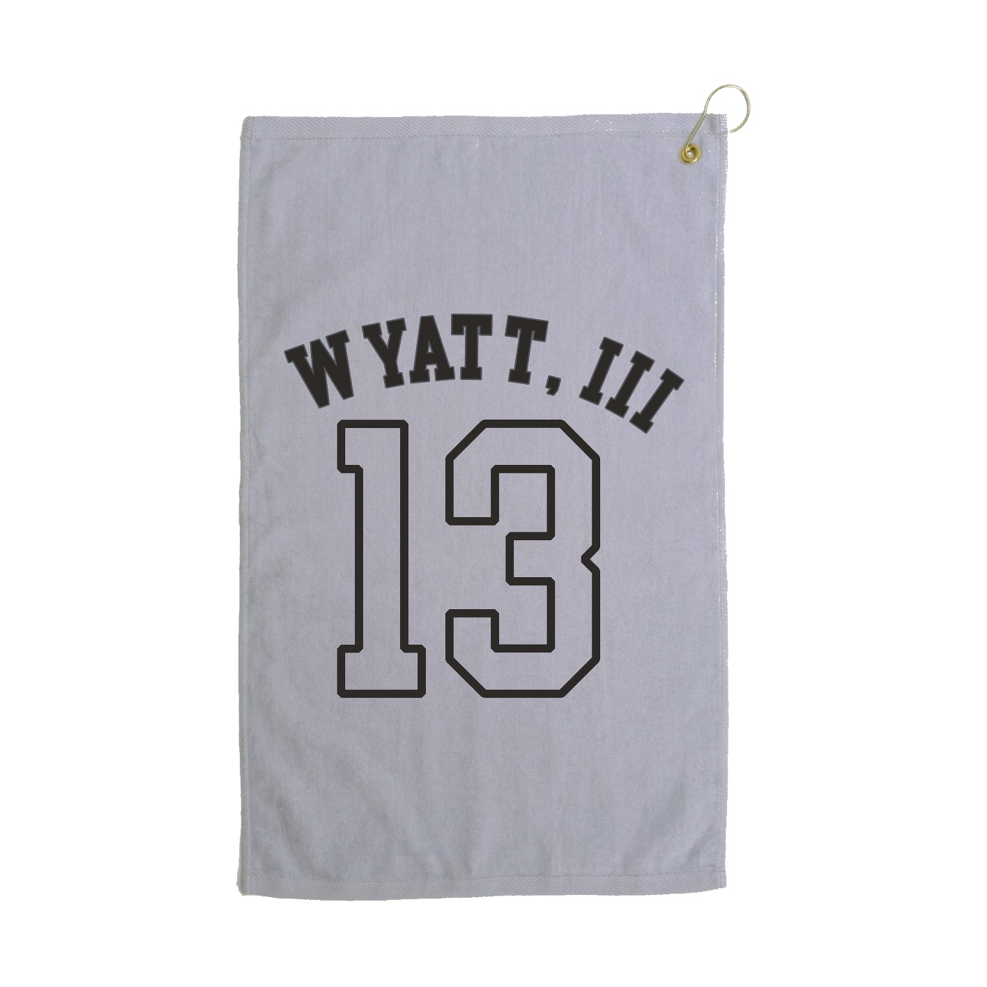 Golf Towel — Shirsey Arch in Grey