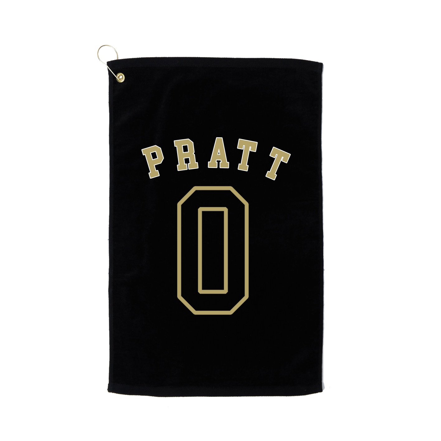 Golf Towel — Shirsey Arch in Black
