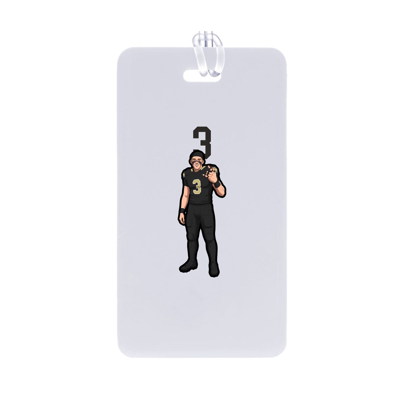 Bag Tag — Number Top in Classic
