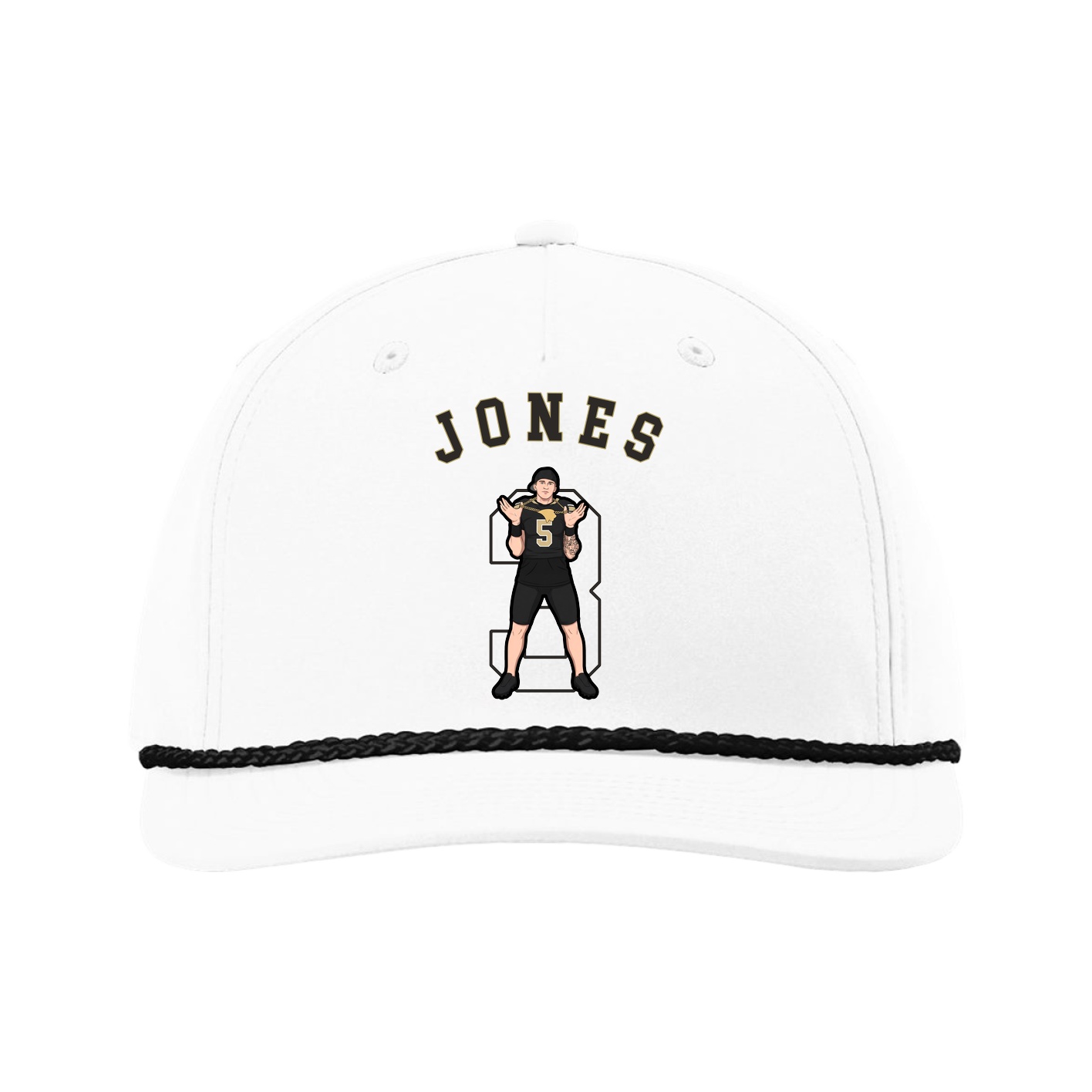 Five-Panel Classic Rope Cap