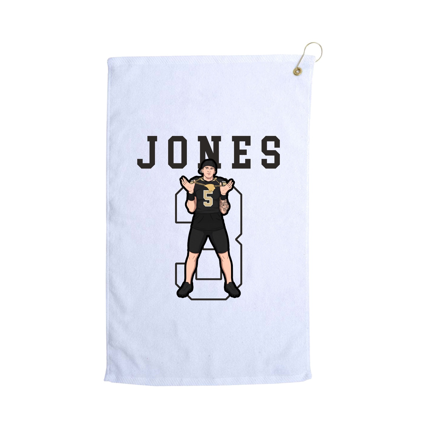 Golf Towel — Shirsey in White