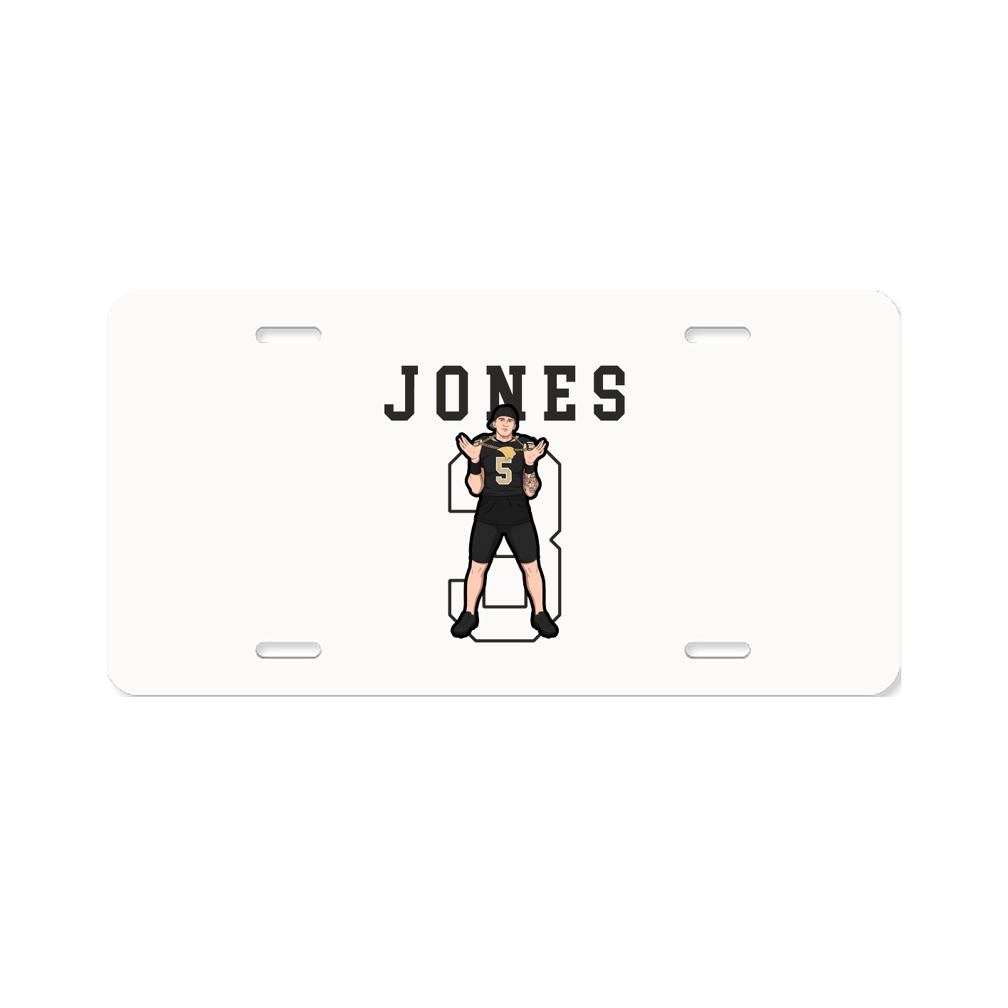 License Plate — Shirsey in Classic